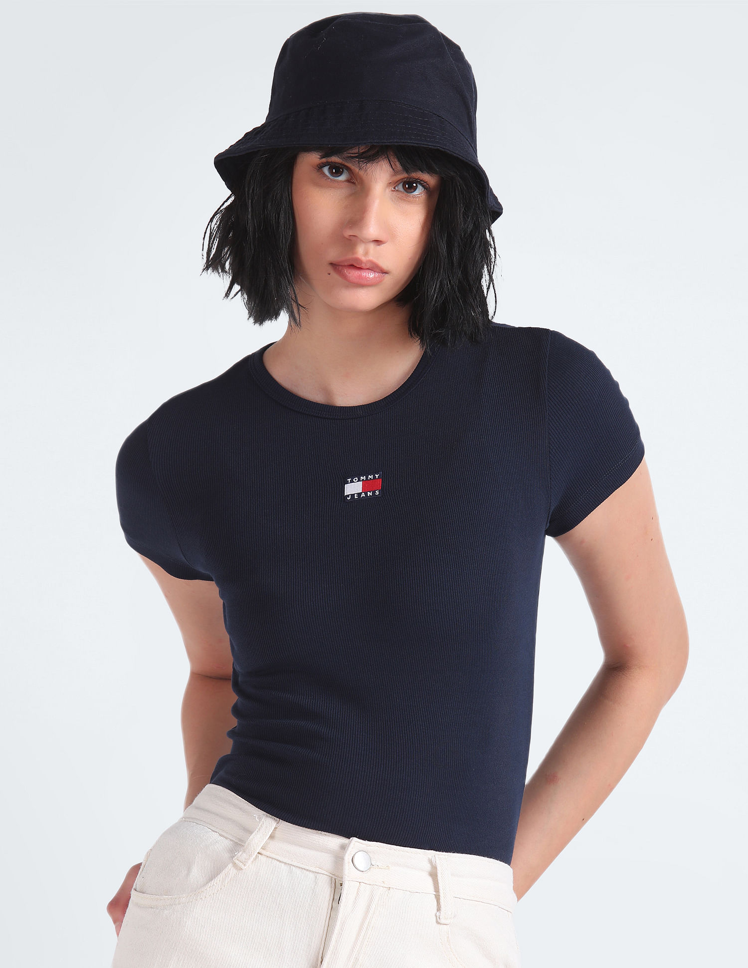 Tommy Hilfiger Slim Badge Rib T-Shirt