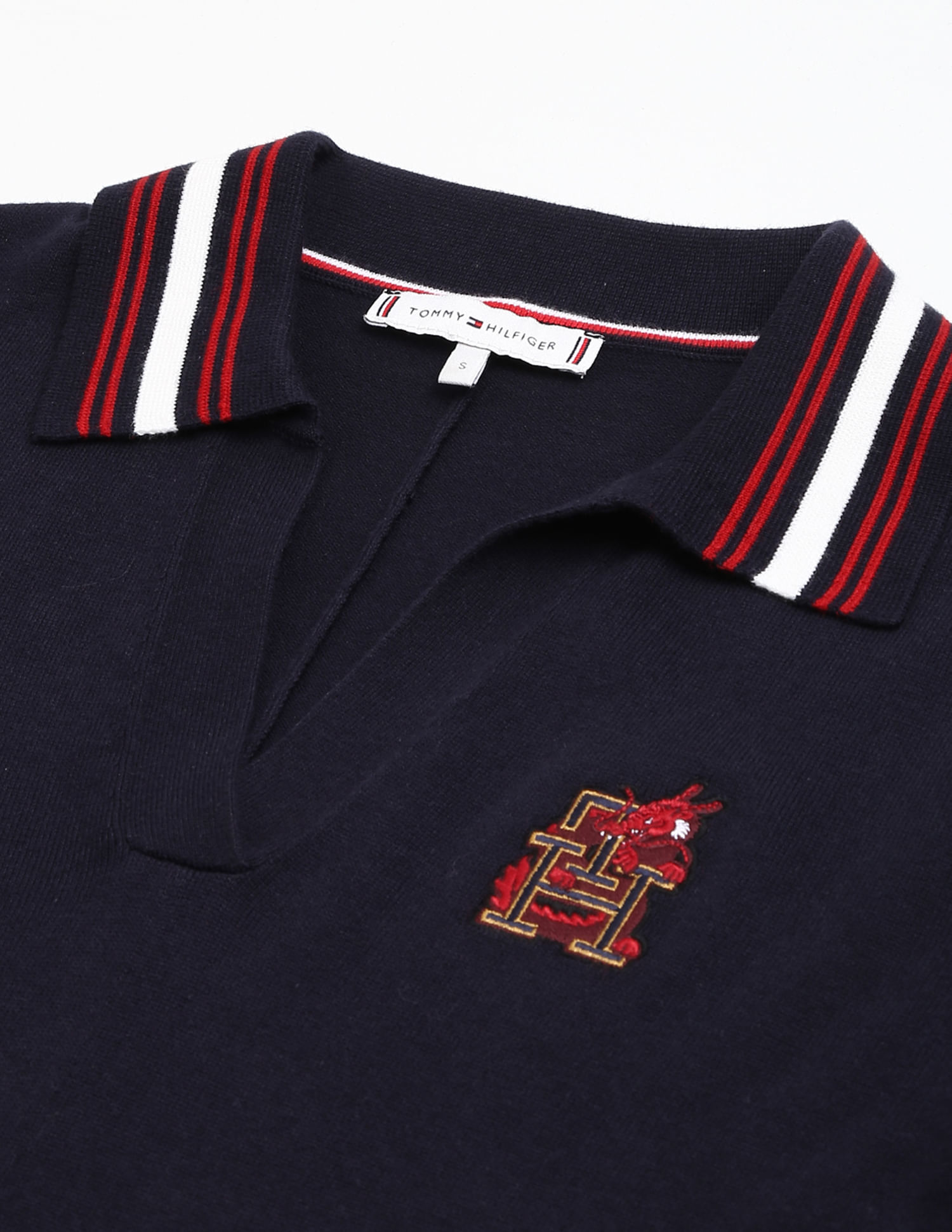 Tommy Hilfiger Polo Collar Sweater Dress
