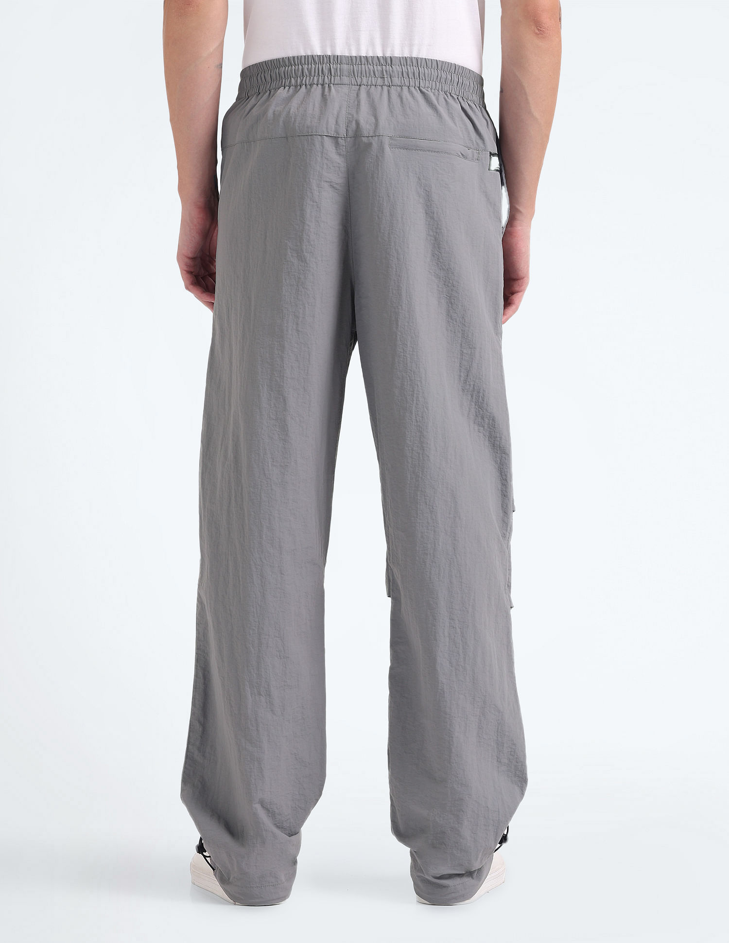Flying Machine Mid Rise Loose Fit Cargo Pants