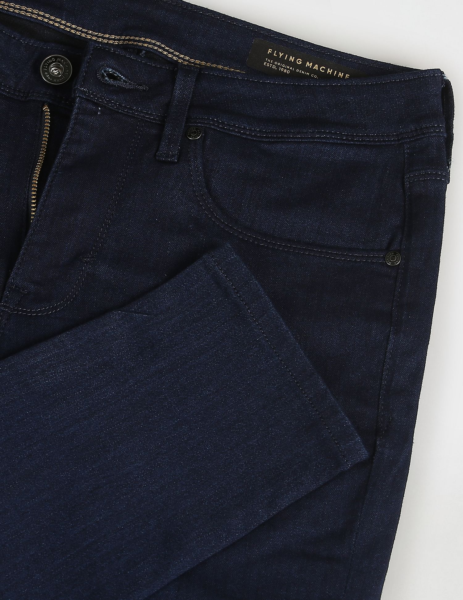 Flying Machine Super Skinny Fit Rinsed Jeans