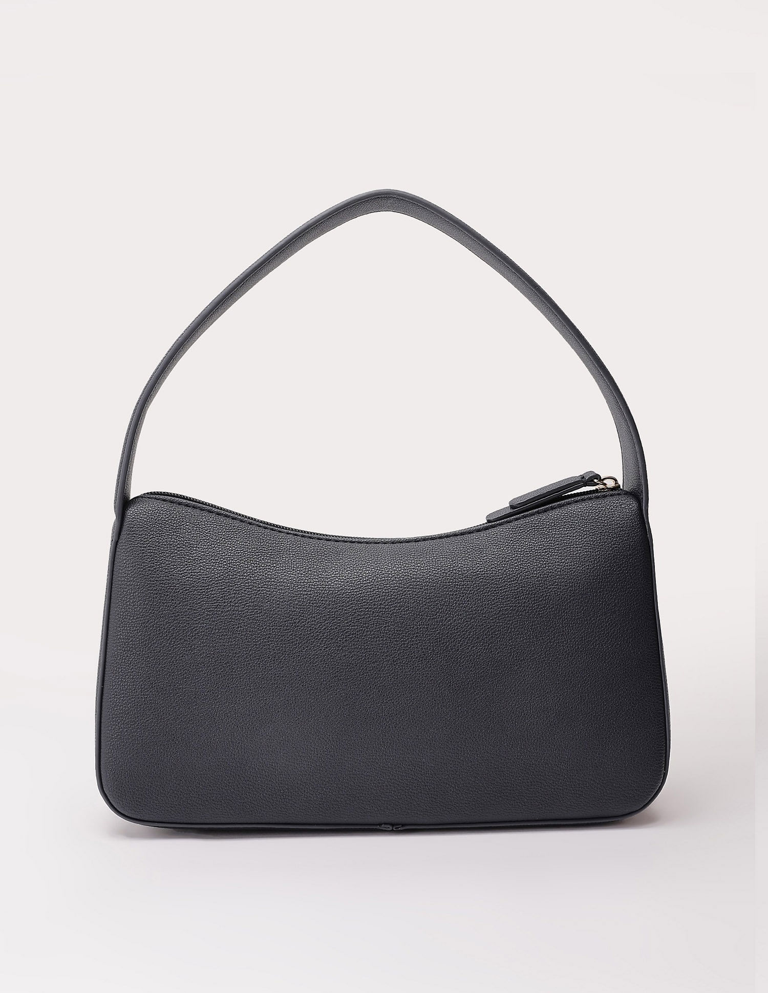 Tommy Hilfiger Solid Blue Pu Shoulder Bag