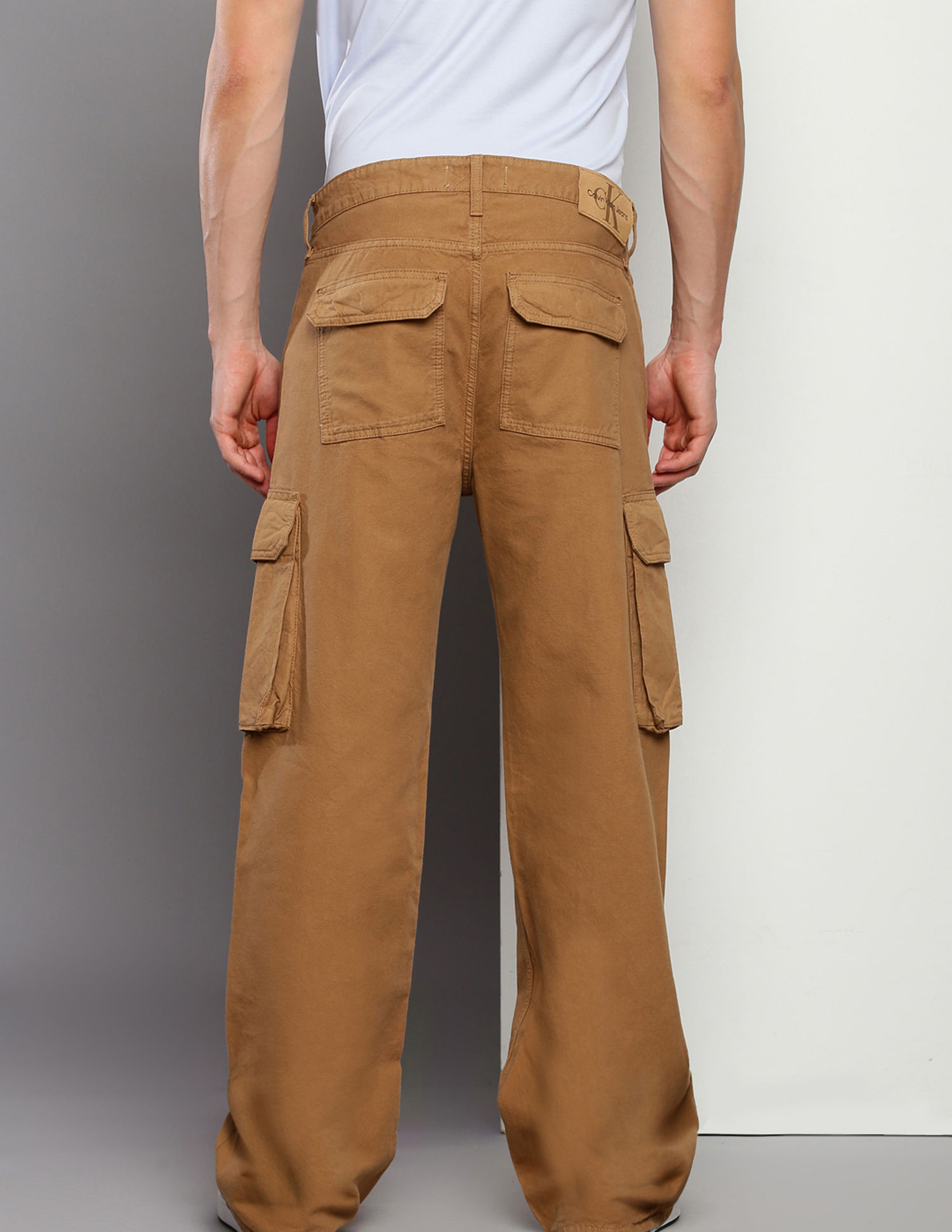 Cotton Twill Cargo Pants Calvin Klein®