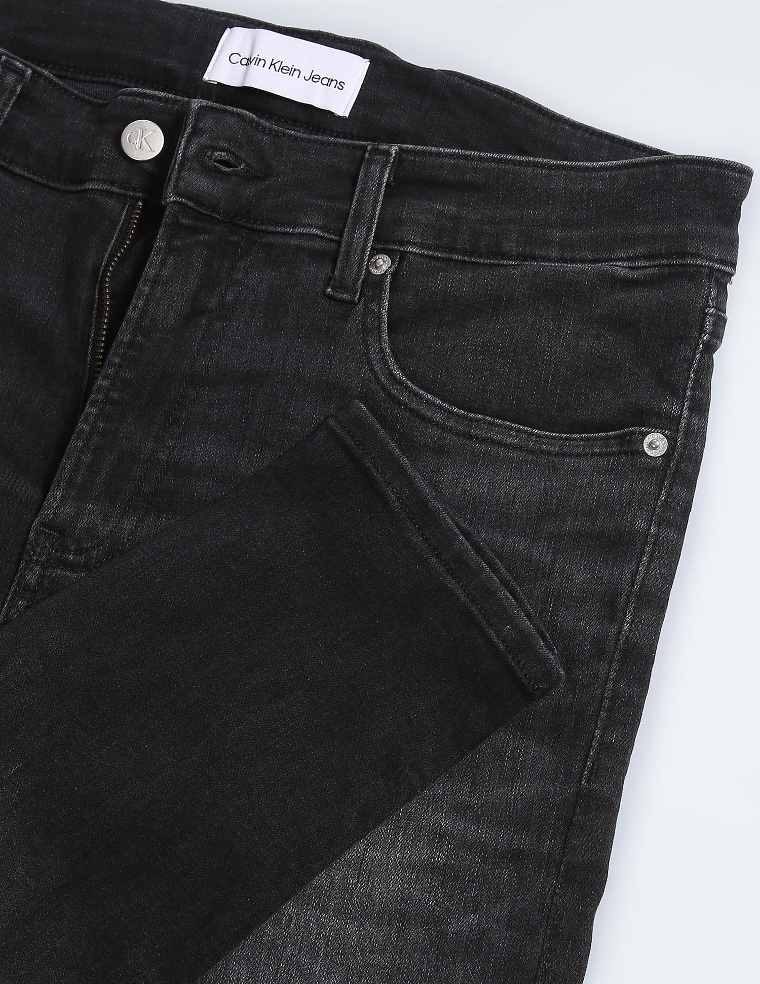 Buy Calvin Klein Jeans Super Skinny Stone Wash Jeans - NNNOW.com