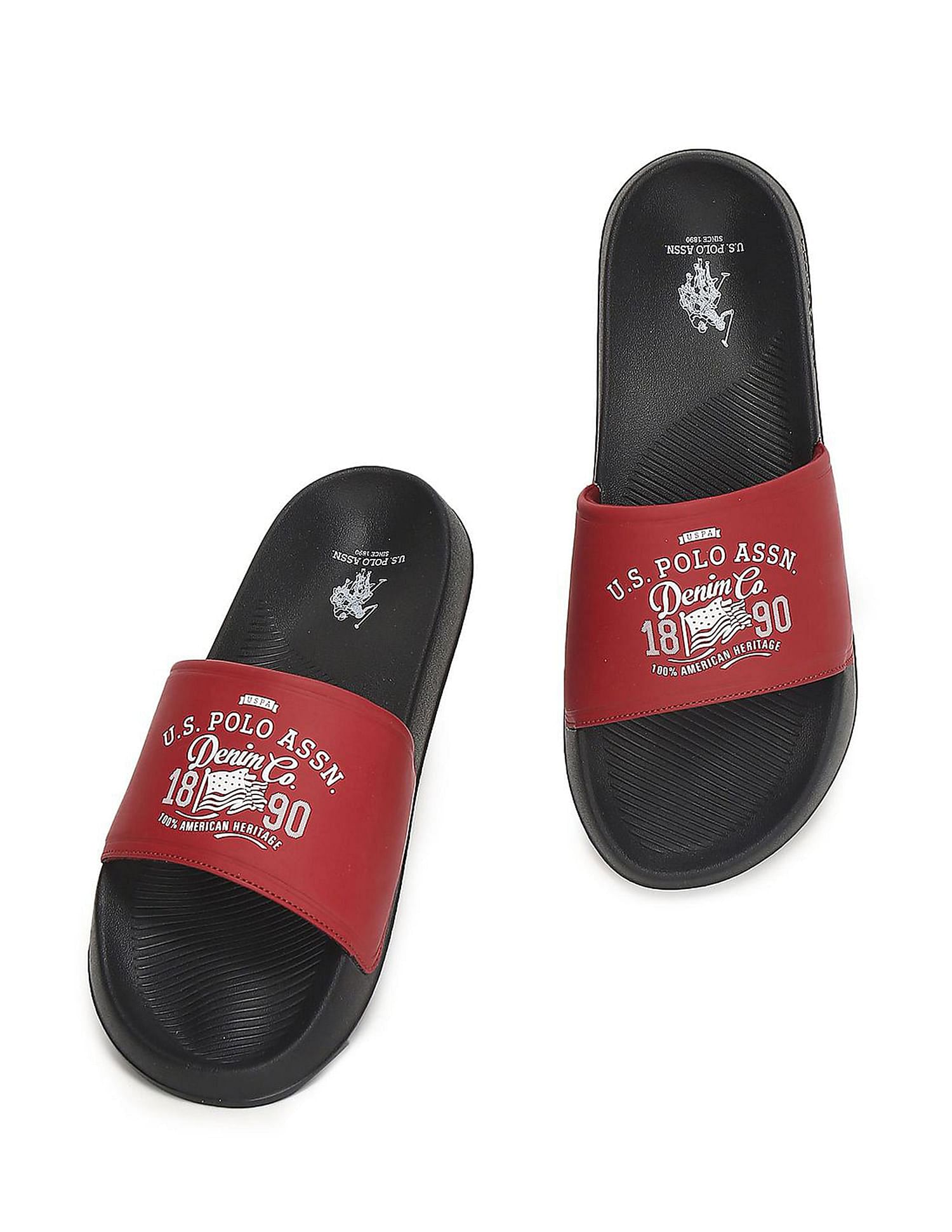 U.S. Polo Assn. Men Toplin 5.0 Printed Slippers