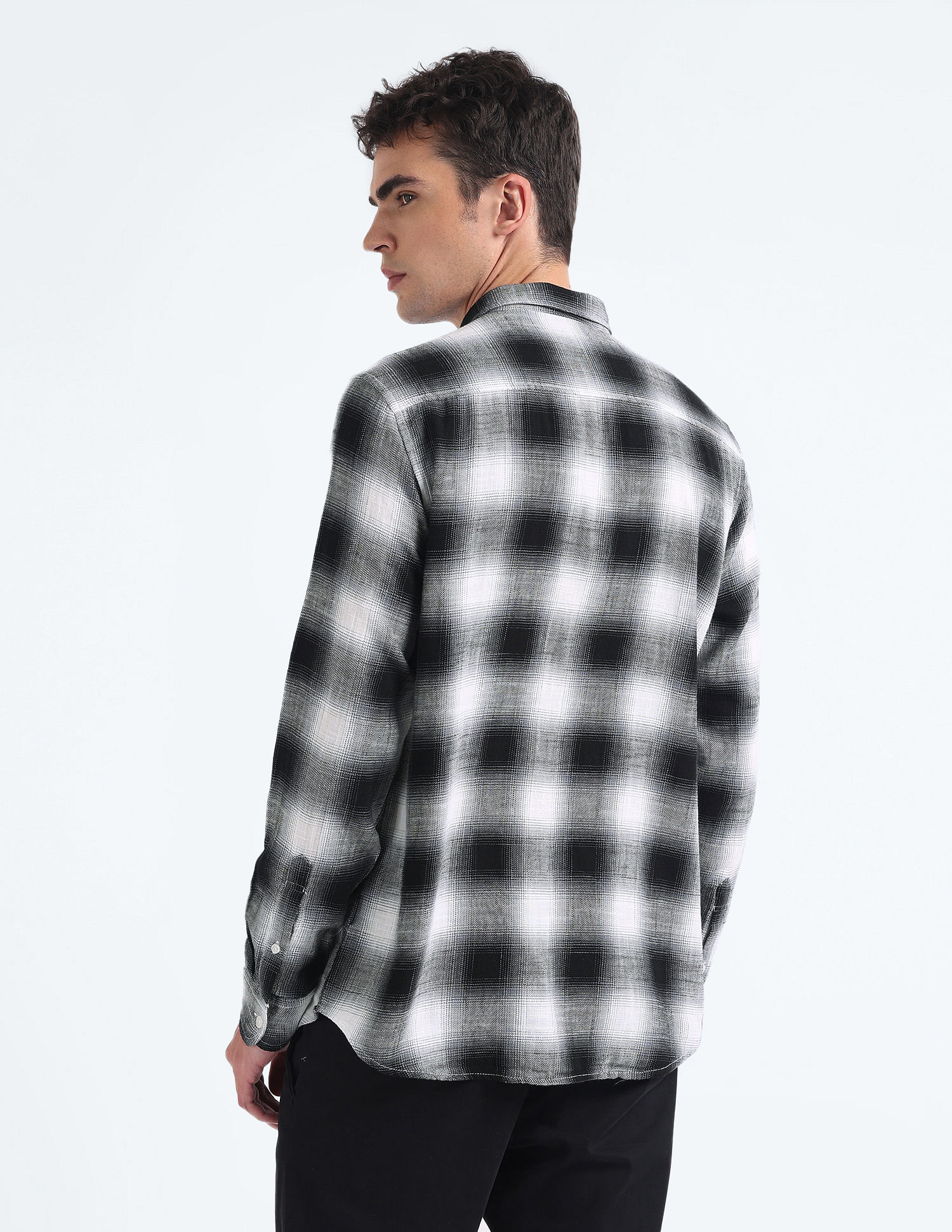 Flying Machine Dupplin Check Slim Shirt