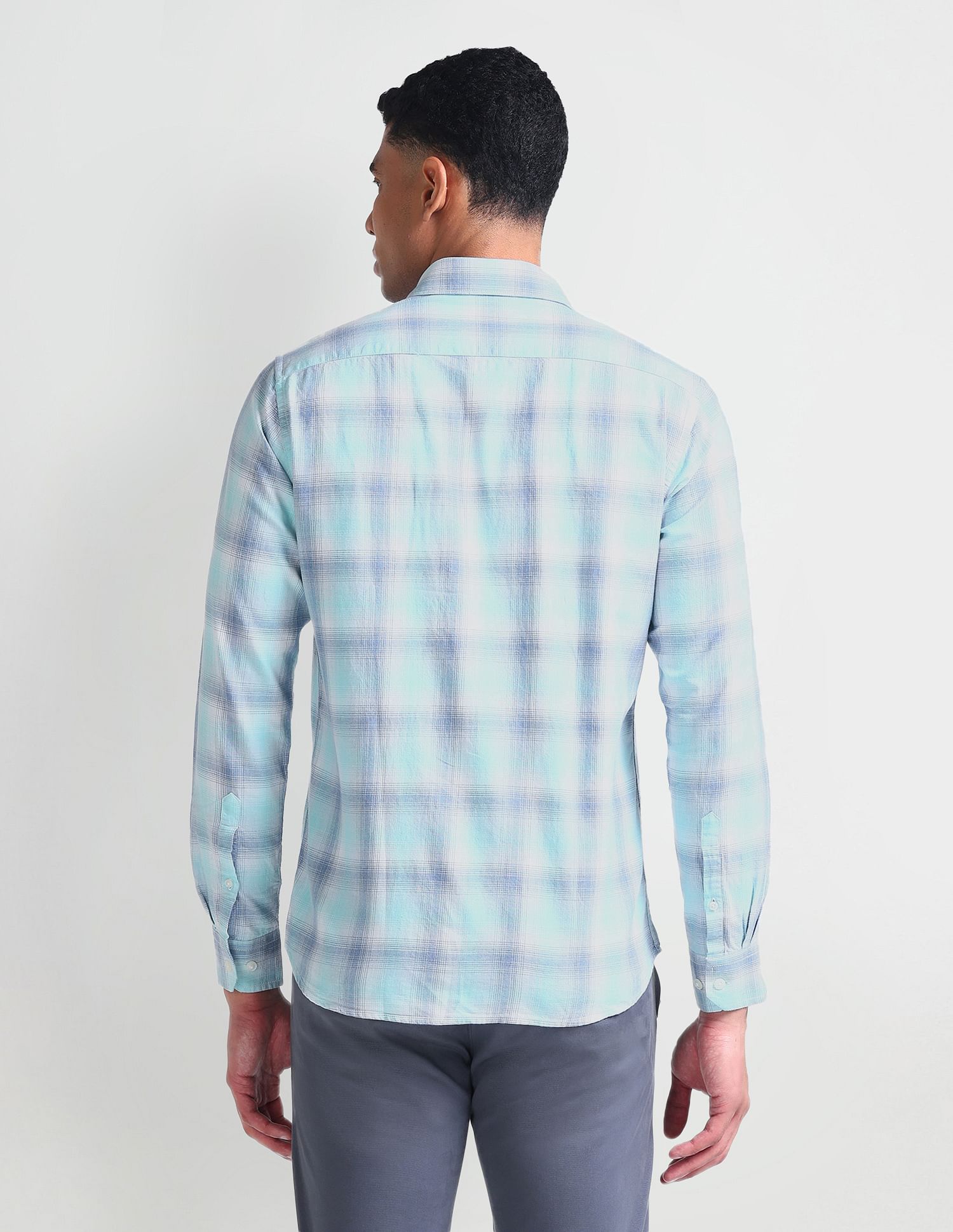 Arrow Sport Manhattan Slim Fit Twill Shirt