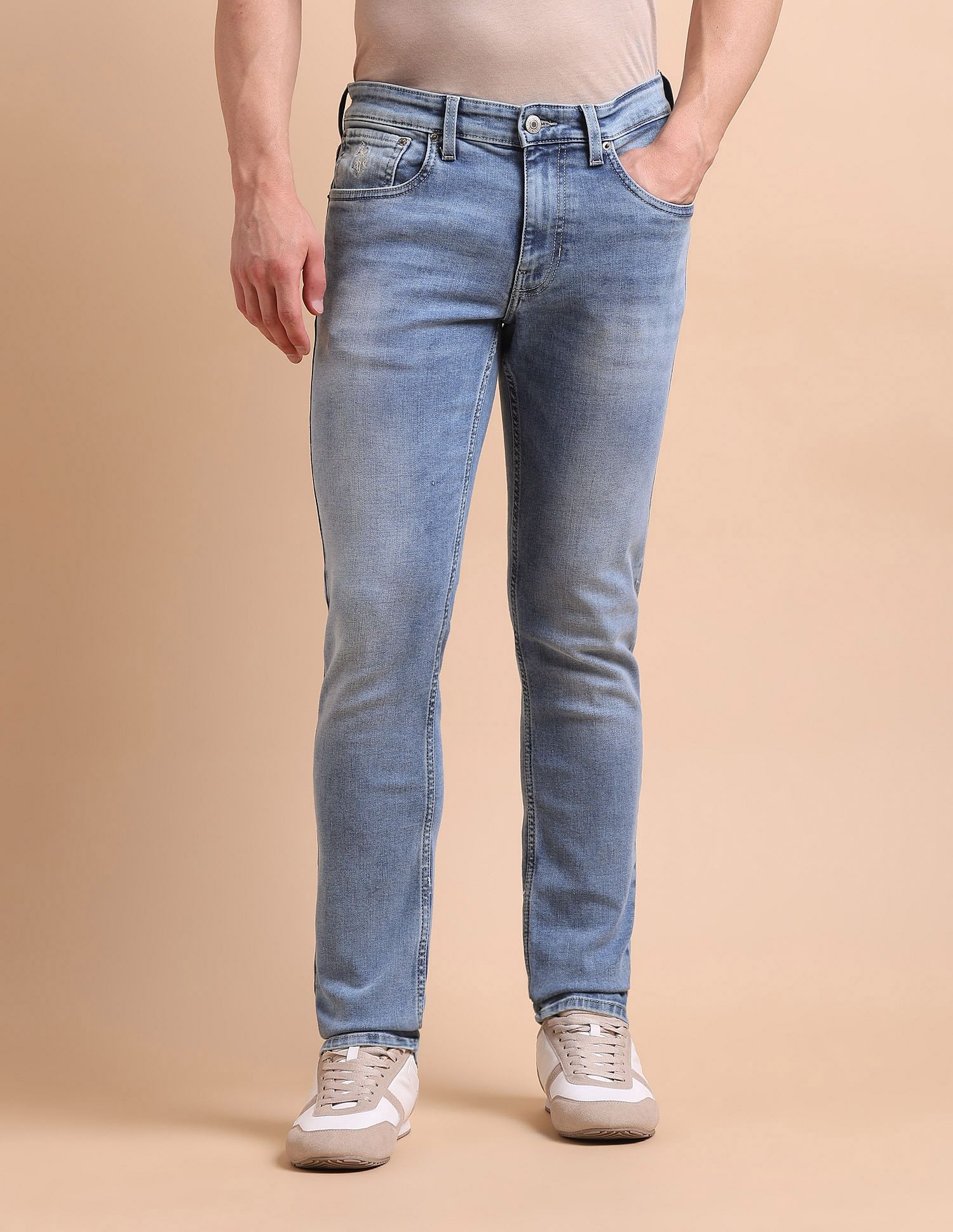 U.S. Polo Assn. Denim Co. Brandon Slim Tapered Fit Blue Jeans