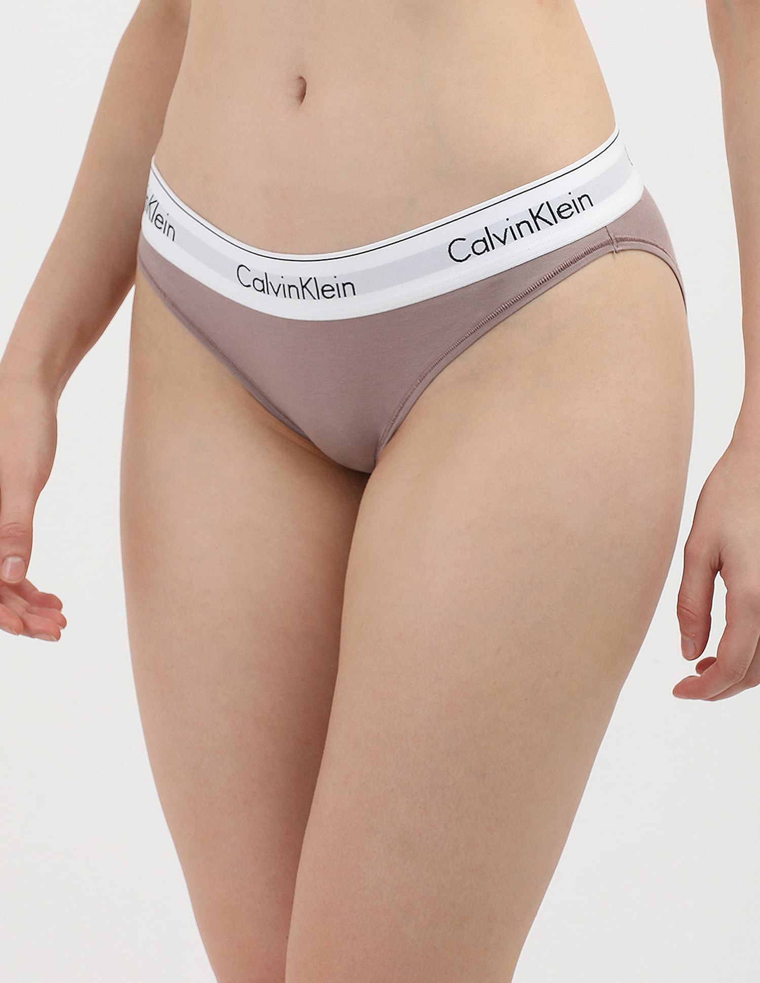 Calvin Klein Underwear Solid Mid Rise Bikini