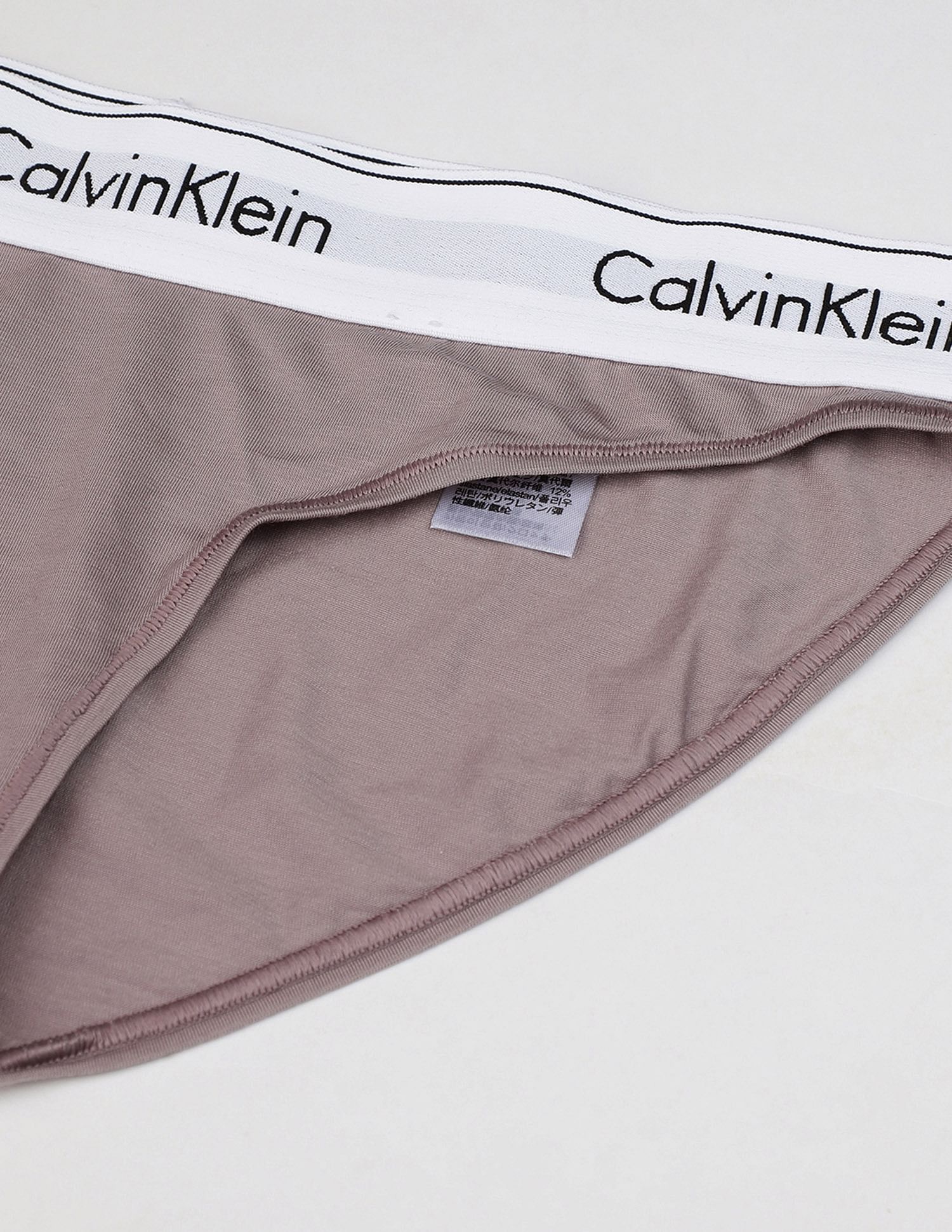 Calvin Klein Underwear Solid Mid Rise Bikini