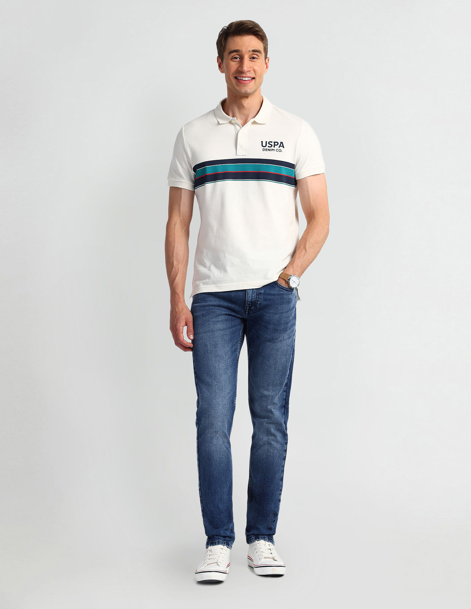 U.S. Polo Assn. Denim Co. Brandon Slim Fit Jeans