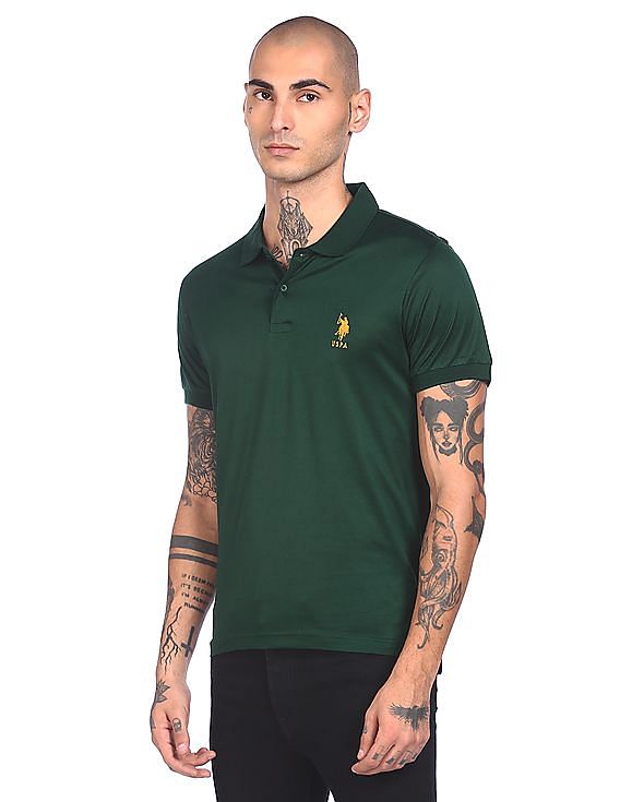 U.S. Polo Assn. Short Sleeve Solid Polo Shirt
