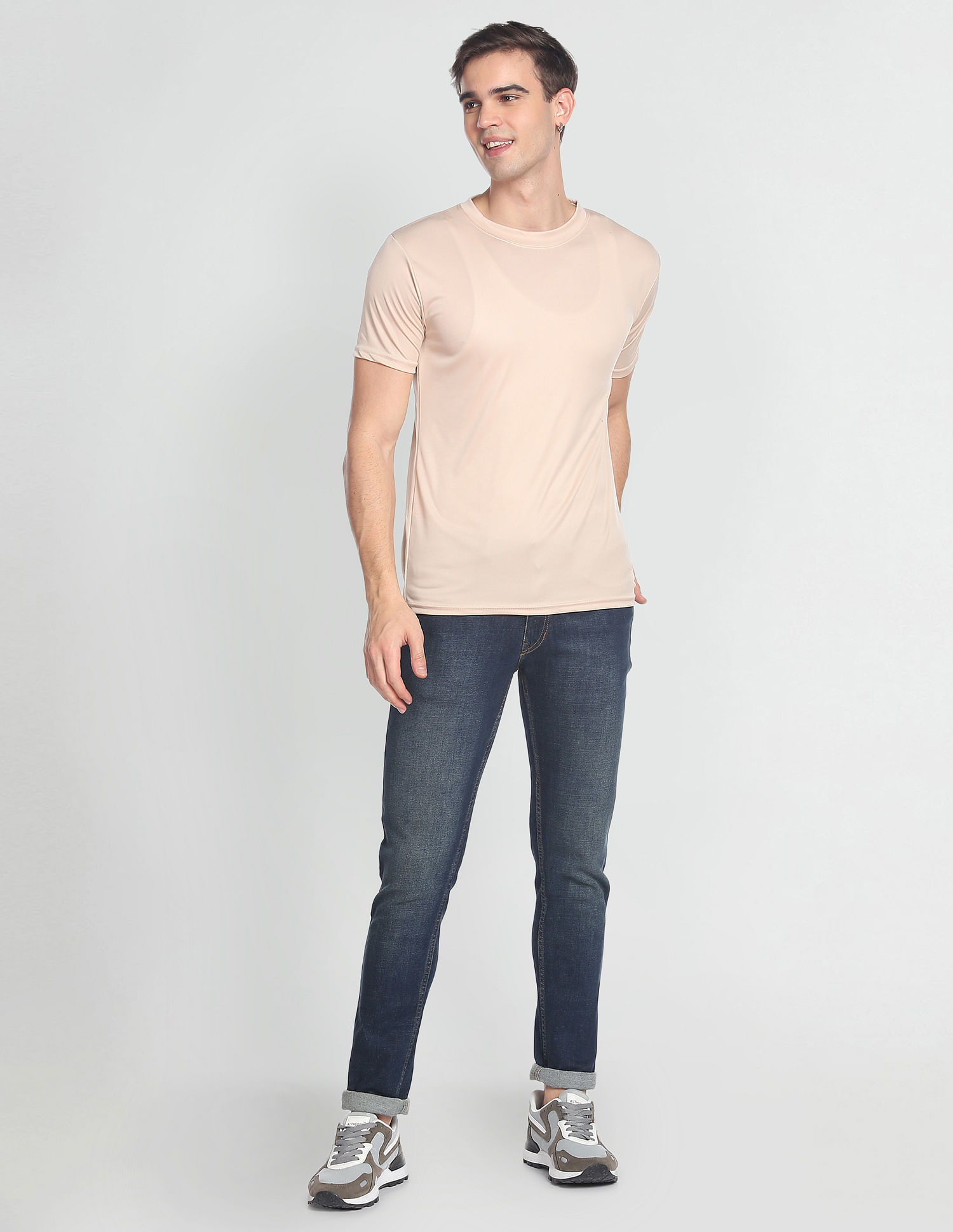 Flying Machine Stone Wash Jackson Super Skinny Fit Jeans