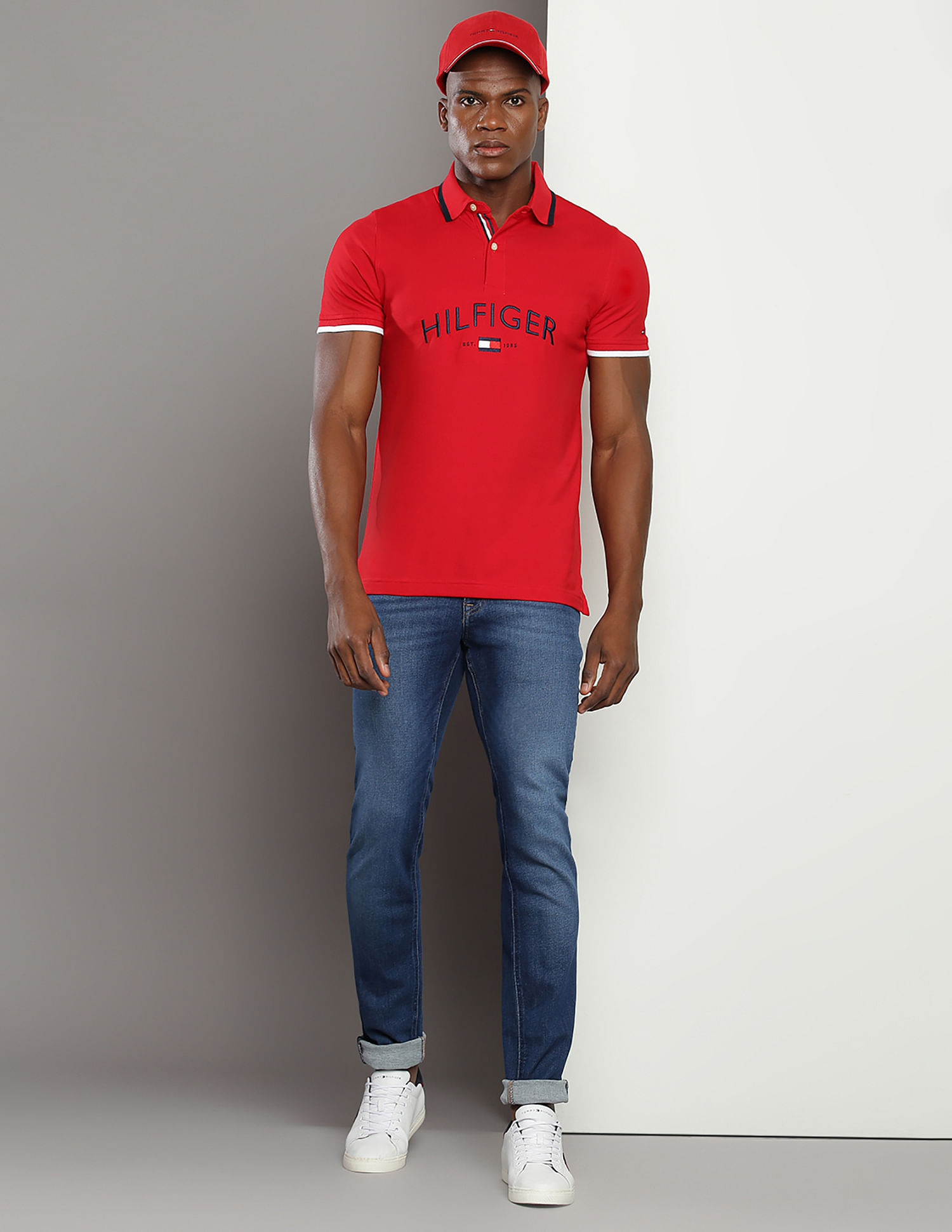 Tommy deals jeans embroidered