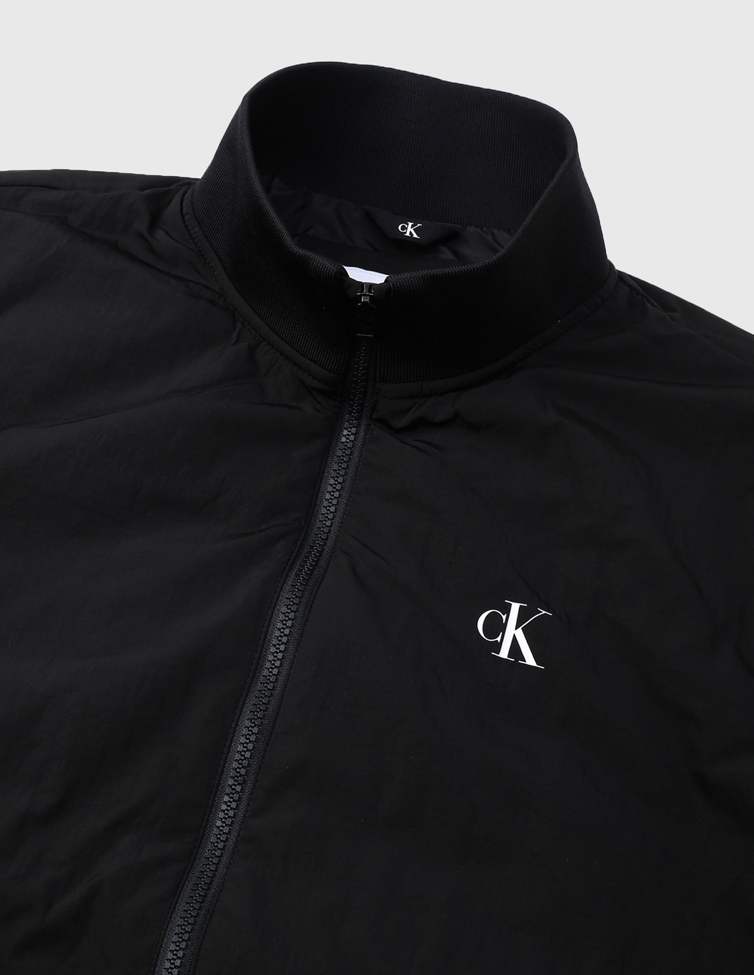 Buy Calvin Klein Solid Padded Harrington Jacket - NNNOW.com