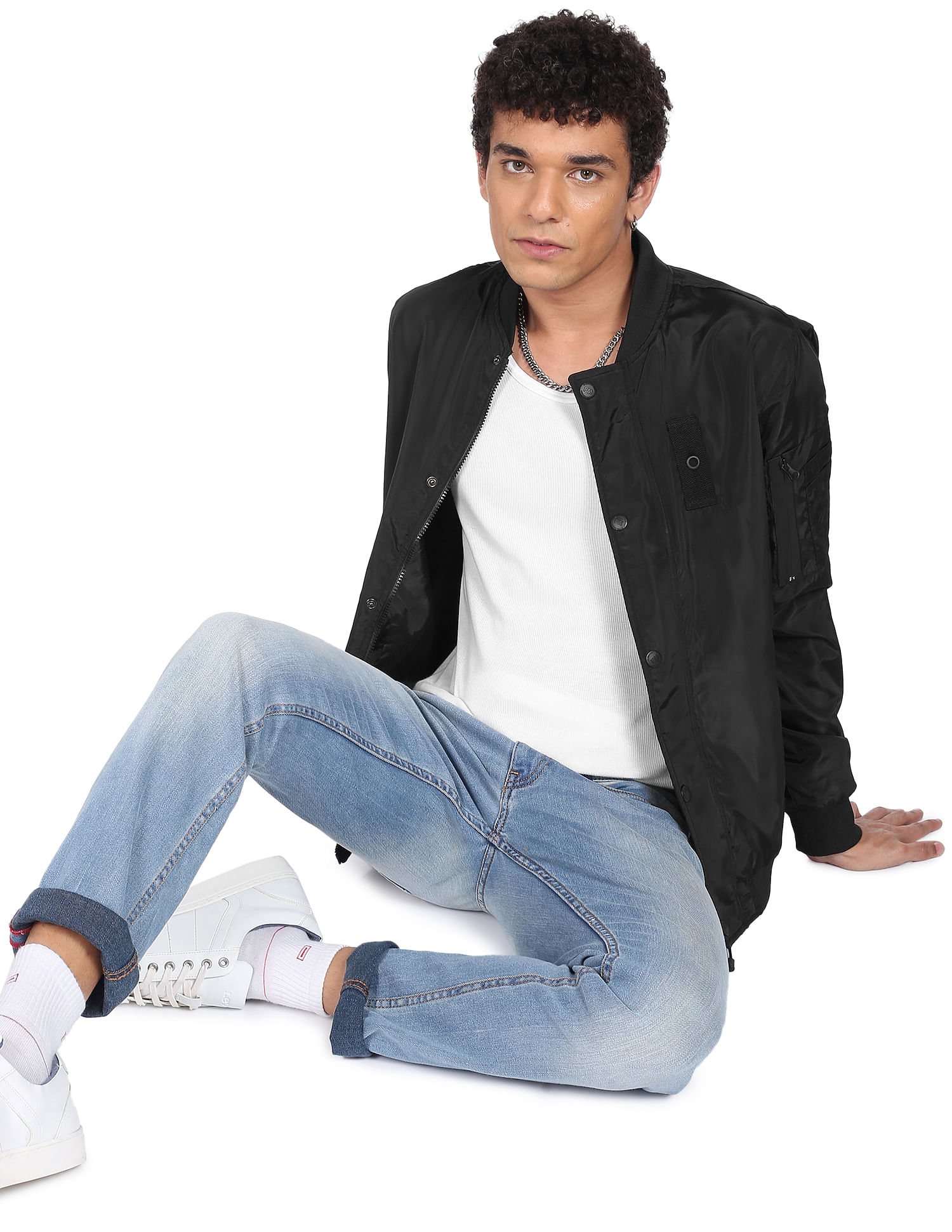 2021 Demin Jacket Slim Men Streetwear Fashion Zipper Demin Coats Mandarin  Collar Tops Male Skinny Jean Outerwear Plus Size S-5xl - Denim Jacket -  AliExpress