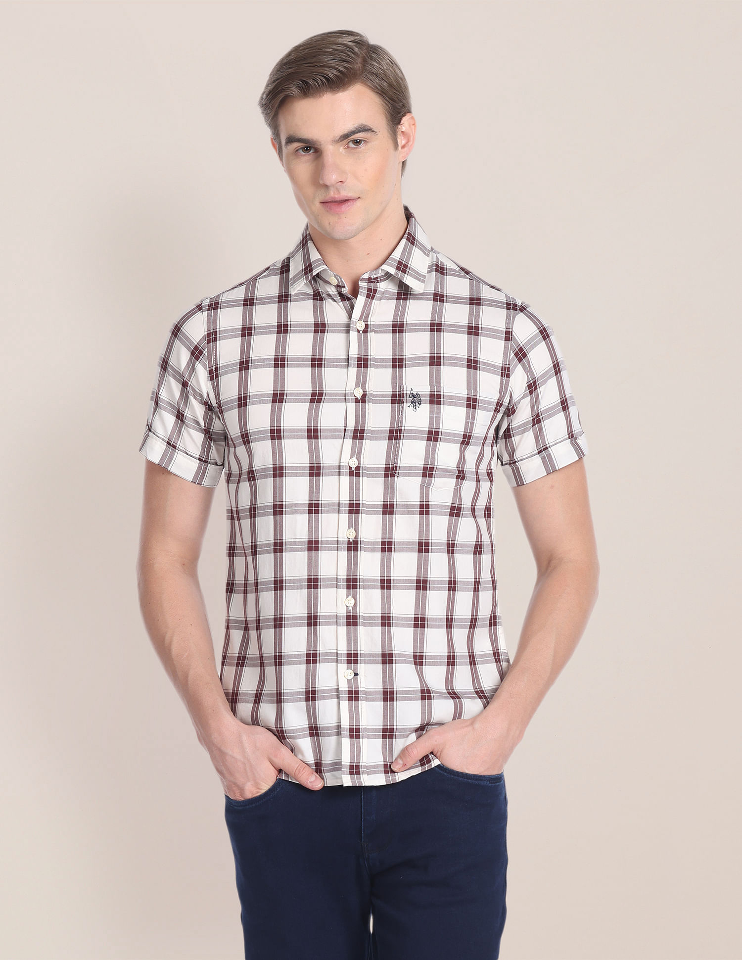 U.S. Polo Assn. Tartan Check Twill Shirt