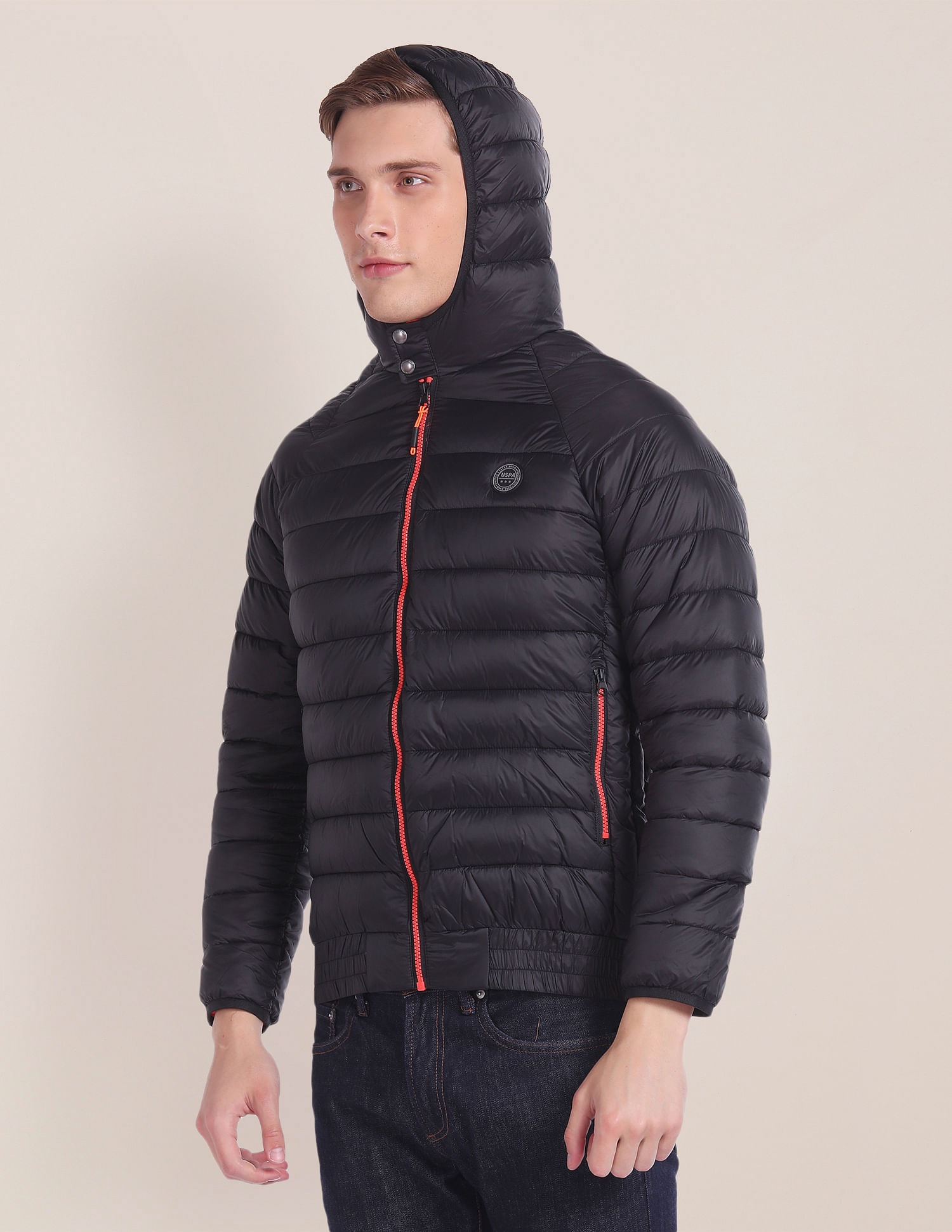 U.S. Polo Assn. Hooded Puffer Jacket