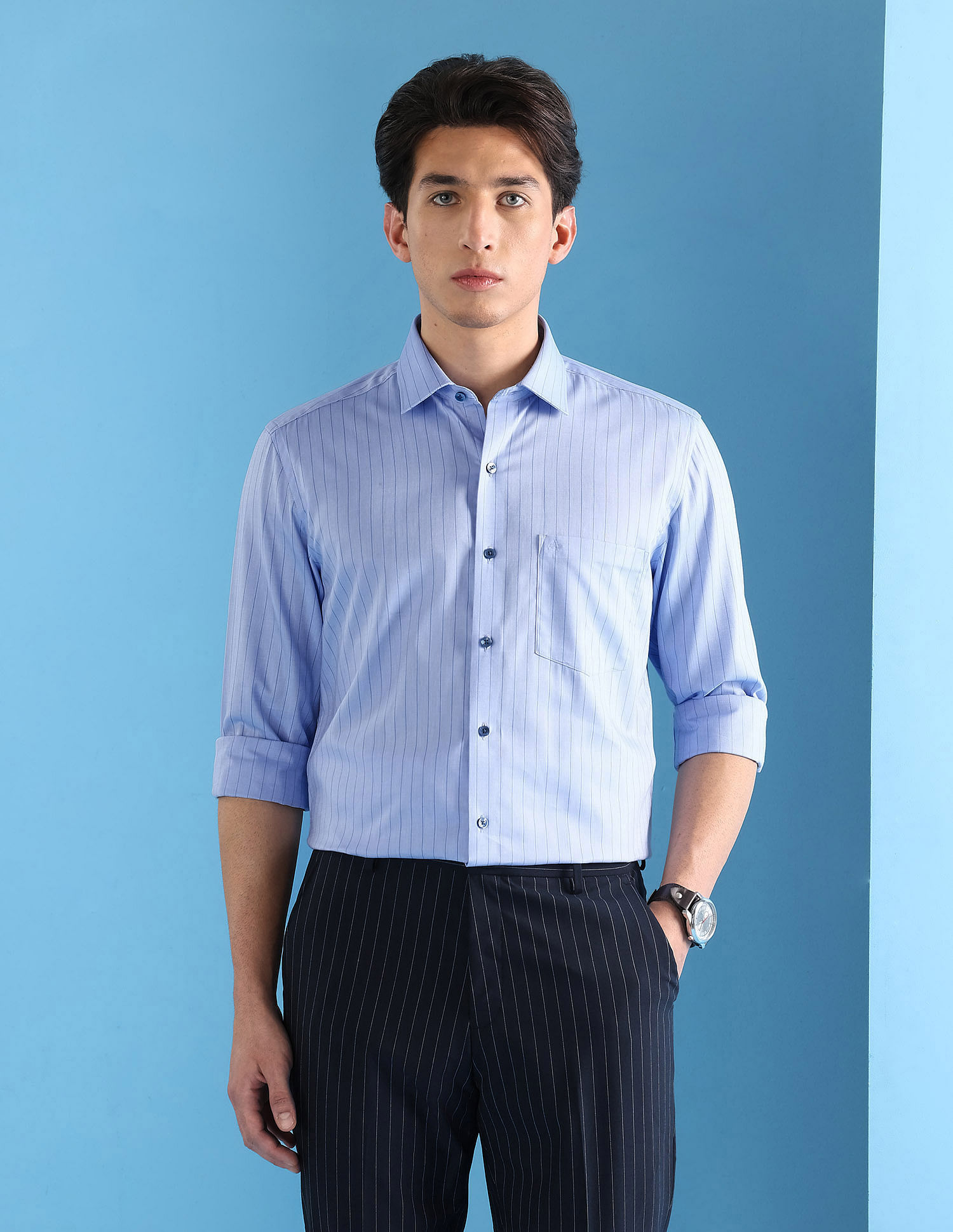 Arrow Liberty Classic Fit Dobby Velocity Shirt