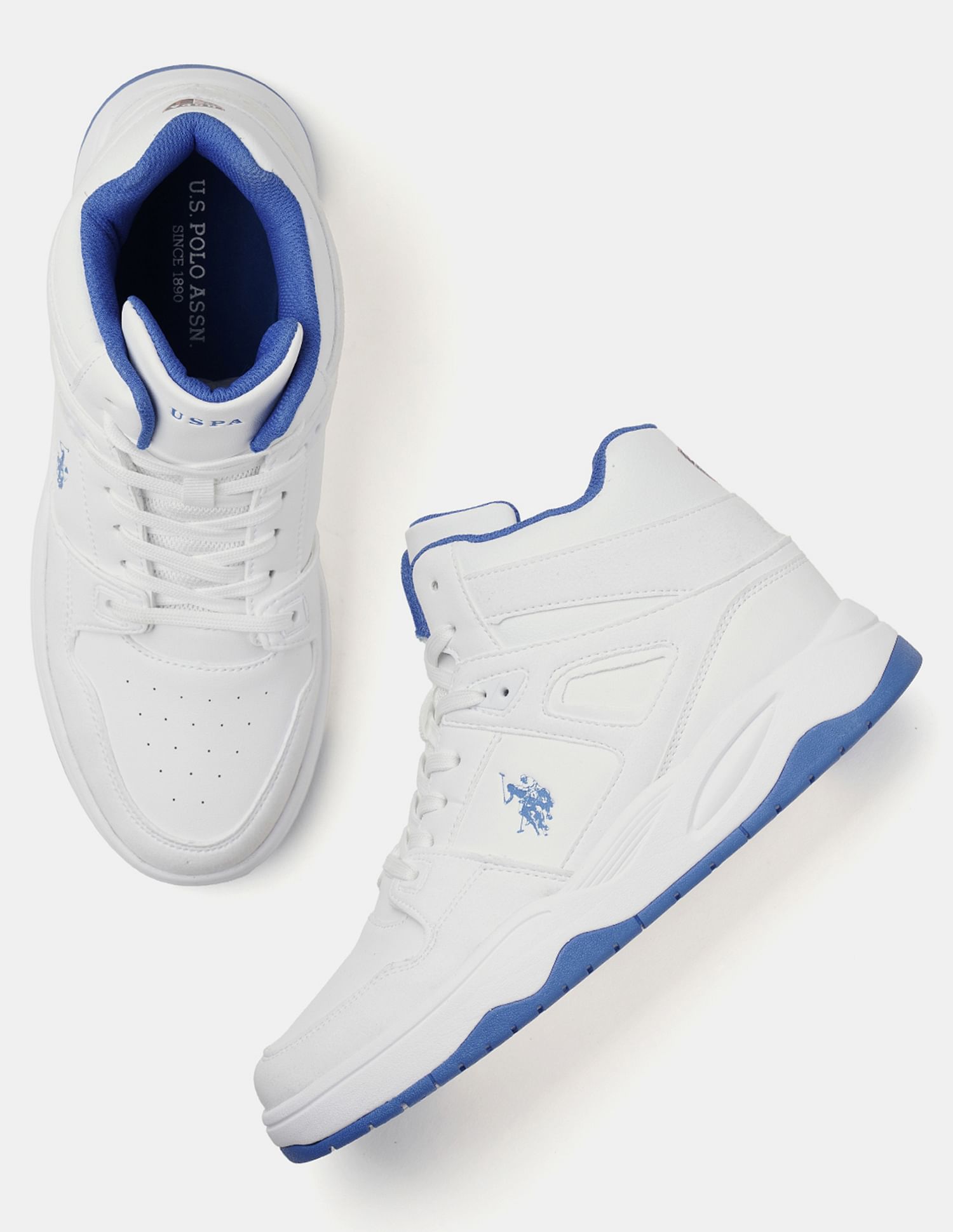 U.S. Polo Assn. Men Bruce Mid Top Sneakers