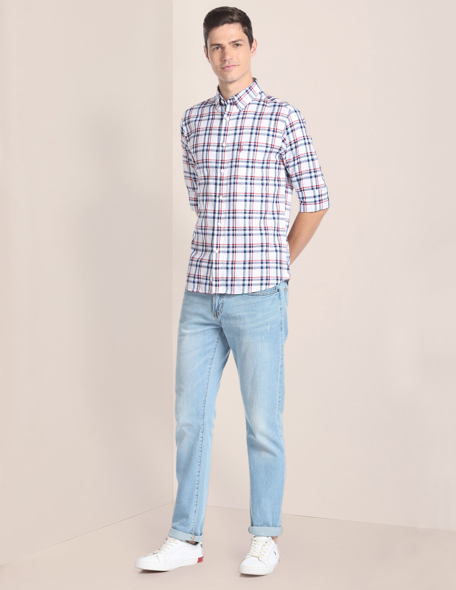 U.S. Polo Assn. Tartan Check Twill Shirt