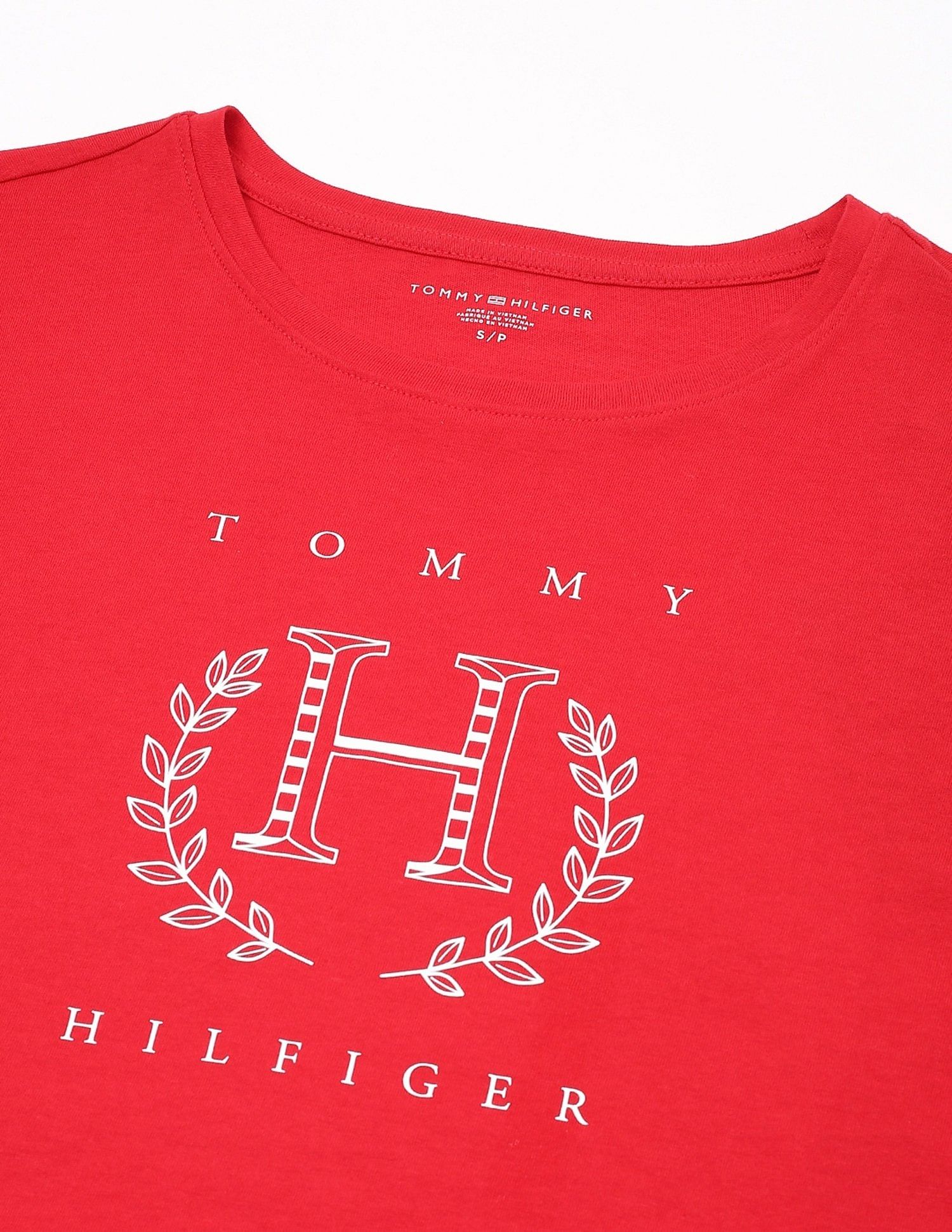 Tommy Hilfiger Logo Regular-Fit Cotton T-Shirt