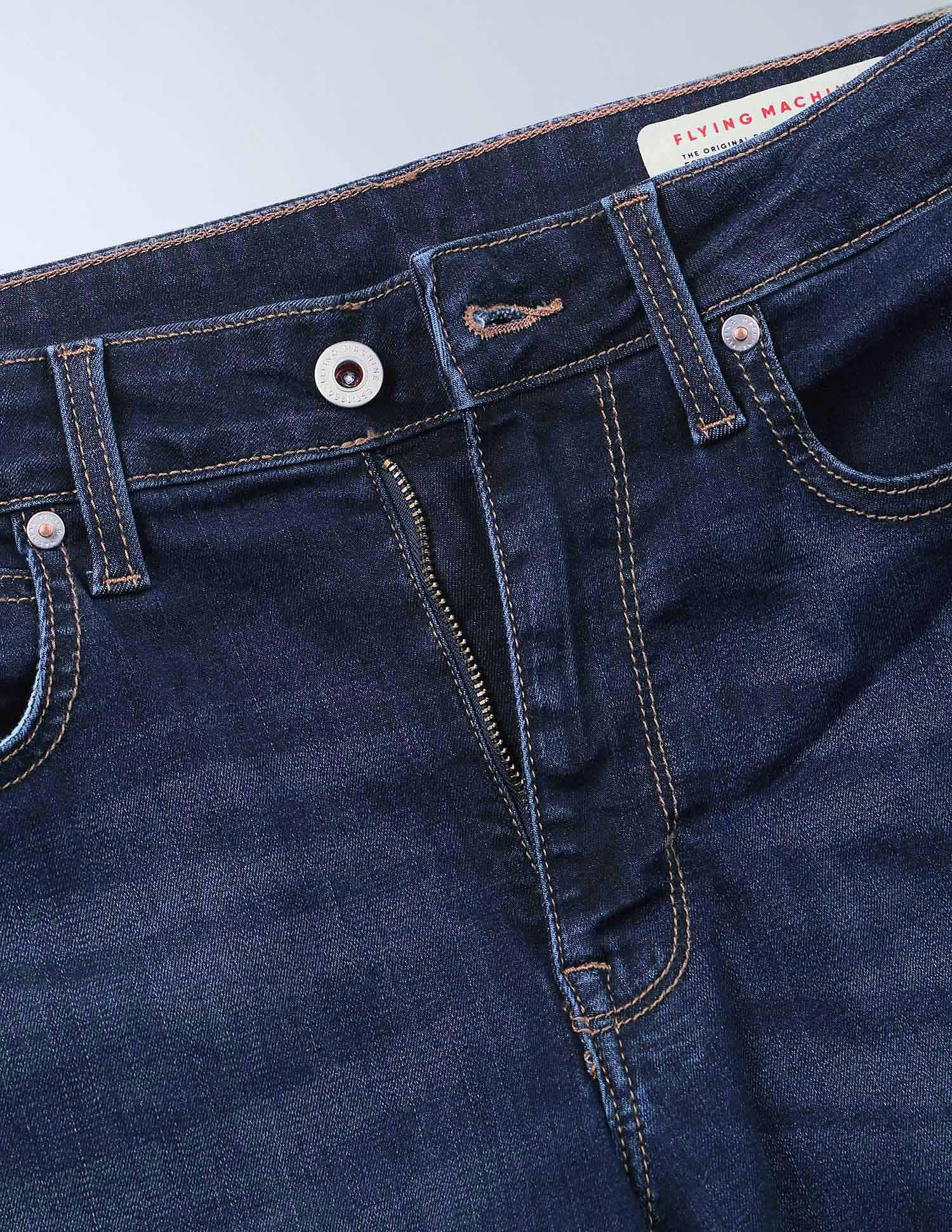 Flying Machine Mankle Relaxed Tapered Fit Authentic Premium Jeans