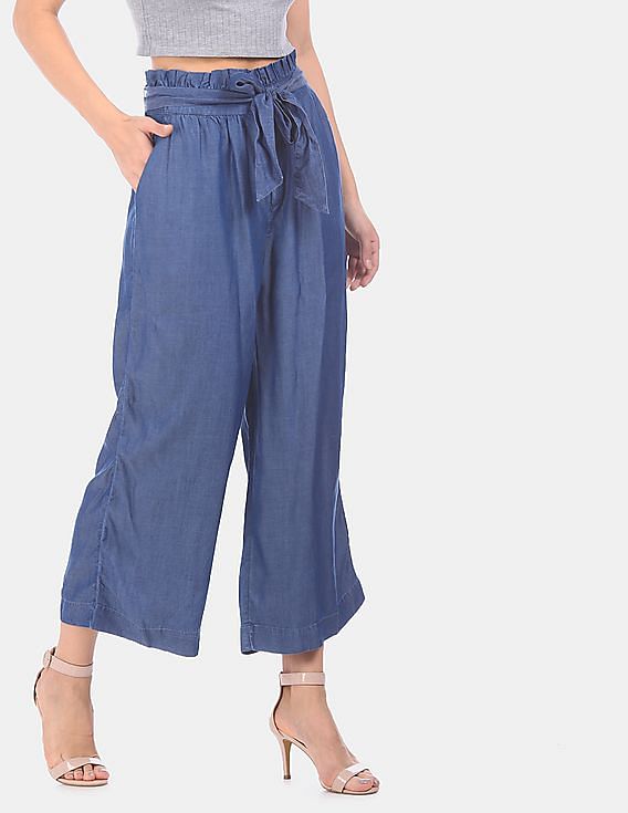 City Sleek 5 Pocket High-Rise Wide-Leg Pant Full Length *Light Utilitech |  Women's Trousers | lululemon