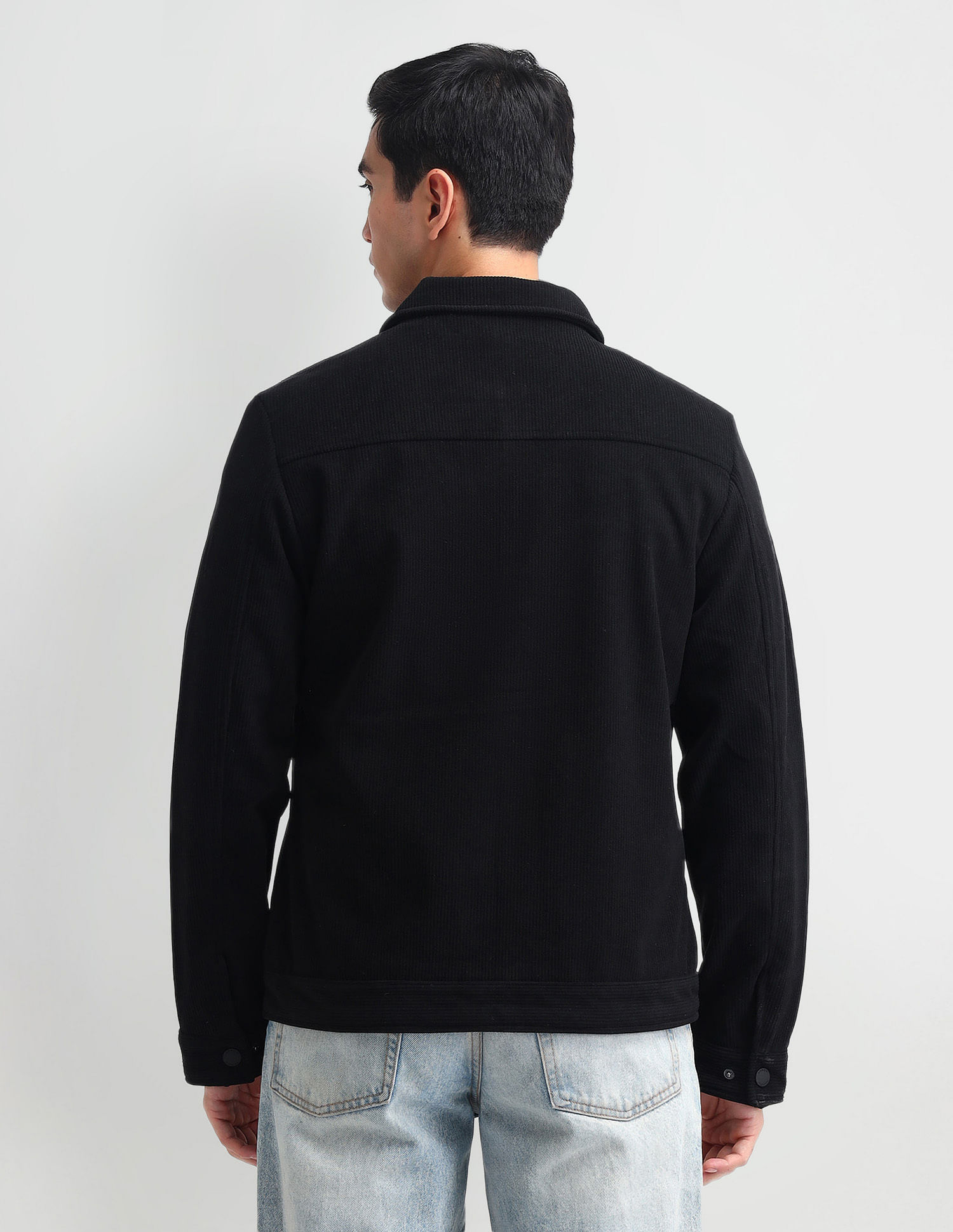 Arrow Sport Regular Fit Corduroy Trucker Jacket