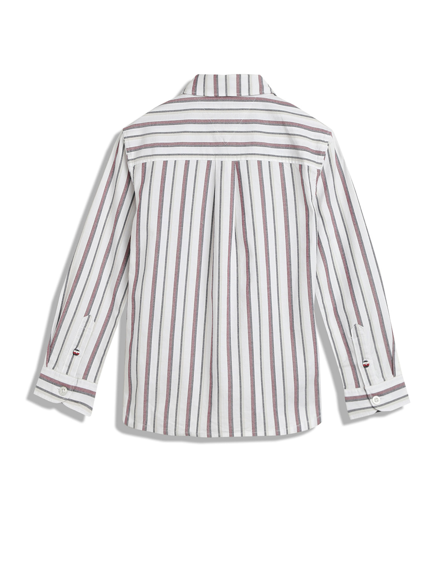 Tommy Hilfiger Kids Boys Vertical Stripe Shirt