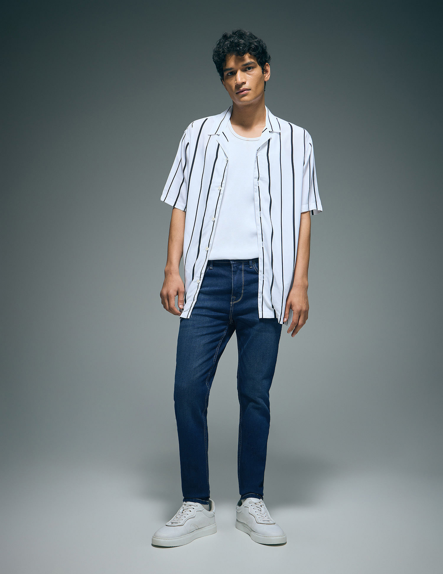 Flying Machine Skinny Fit Mid Rise Jeans
