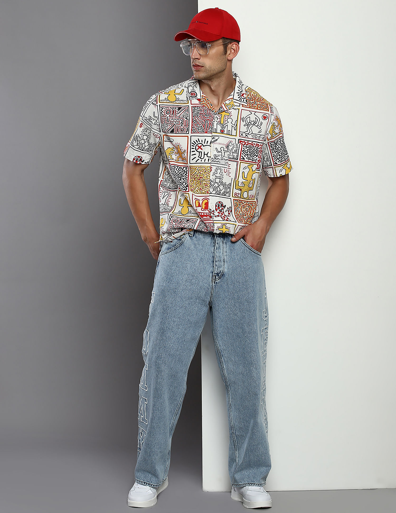 Tommy Hilfiger Tommy Jeans X Keith Haring One Man Show Shirt