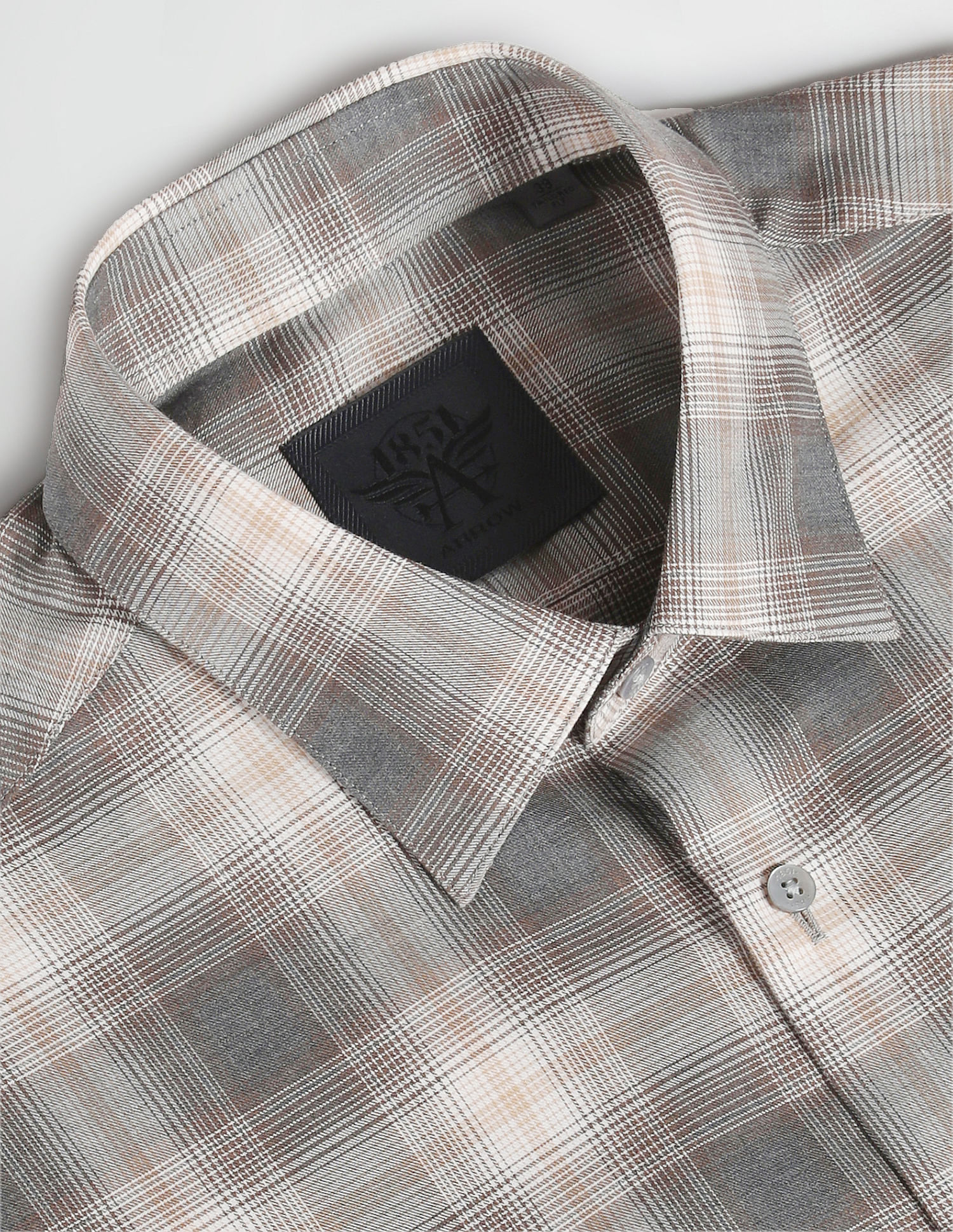 Arrow Tartan Check Twill Shirt