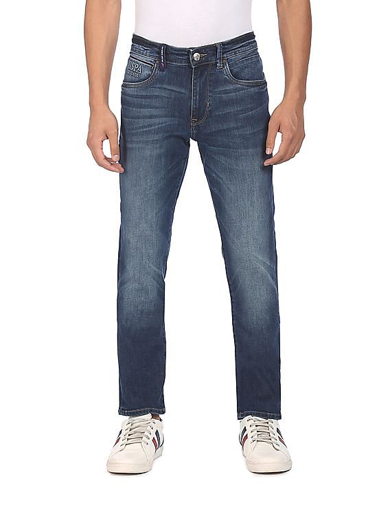 U.S. Polo Assn. Denim Co. Brandon Slim Tapered Fit Blue Jeans