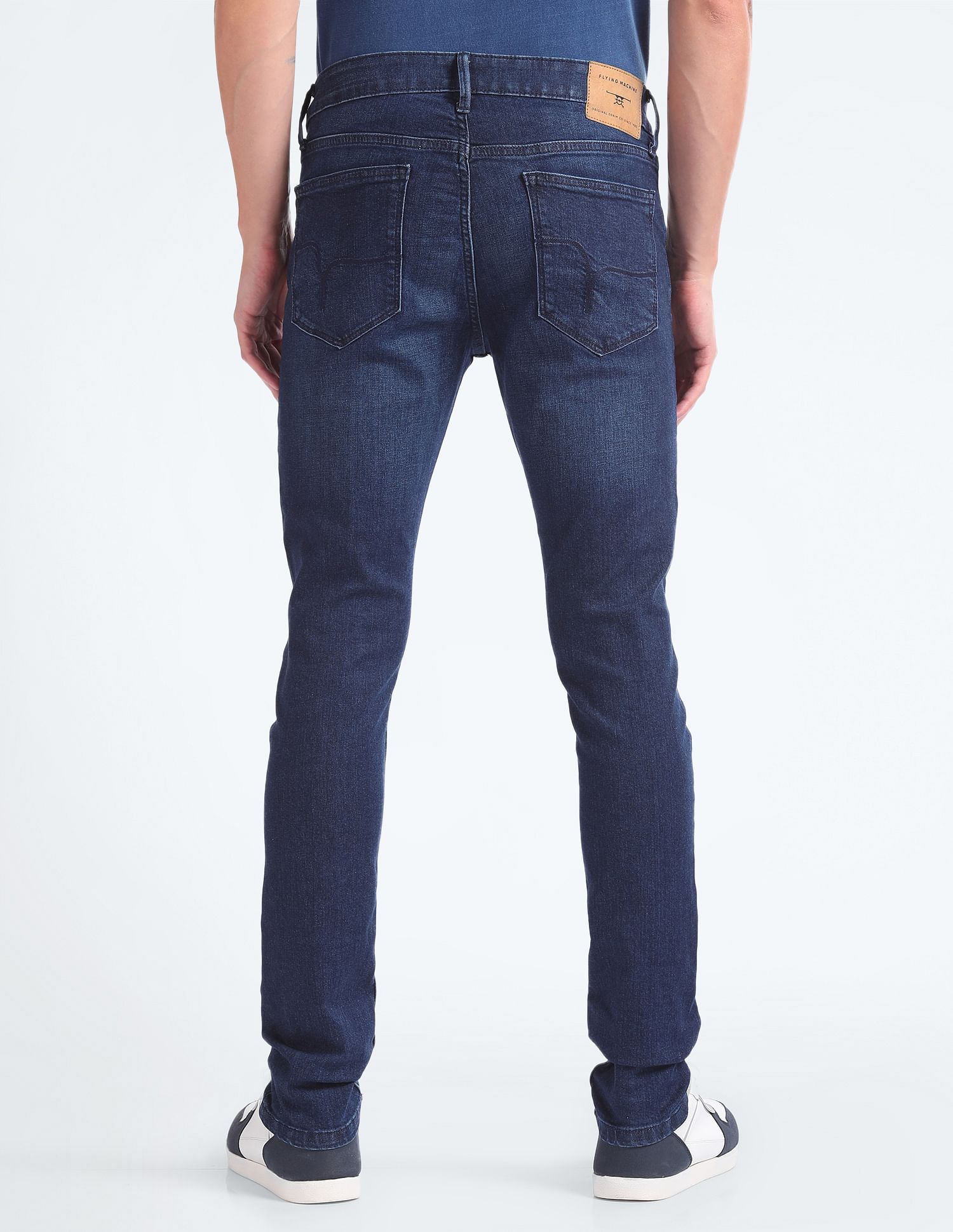 Flying Machine Jackson Super Skinny Rinsed Jeans
