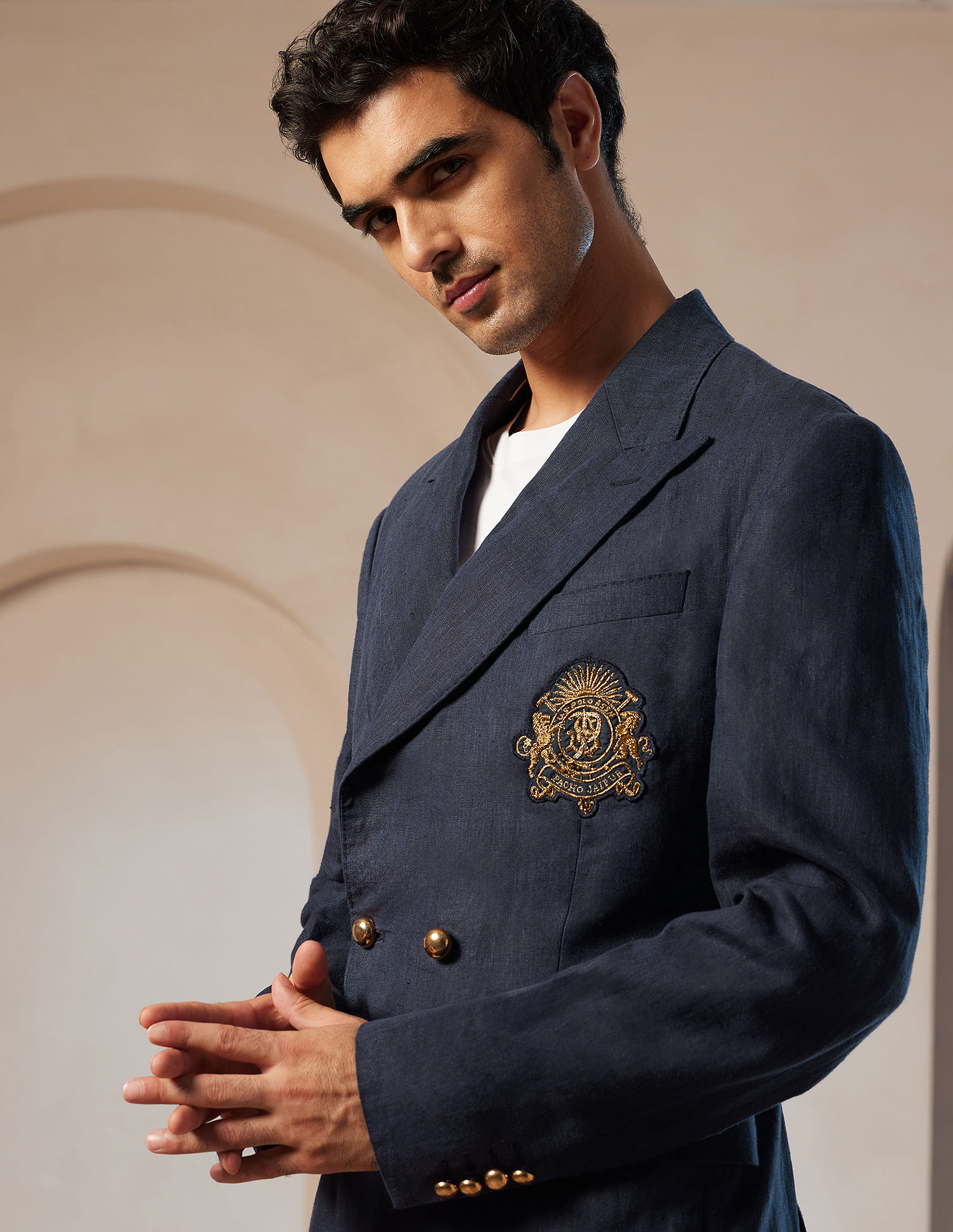 U.S. Polo Assn. Pacho X Crest Logo Double Breasted Jacket