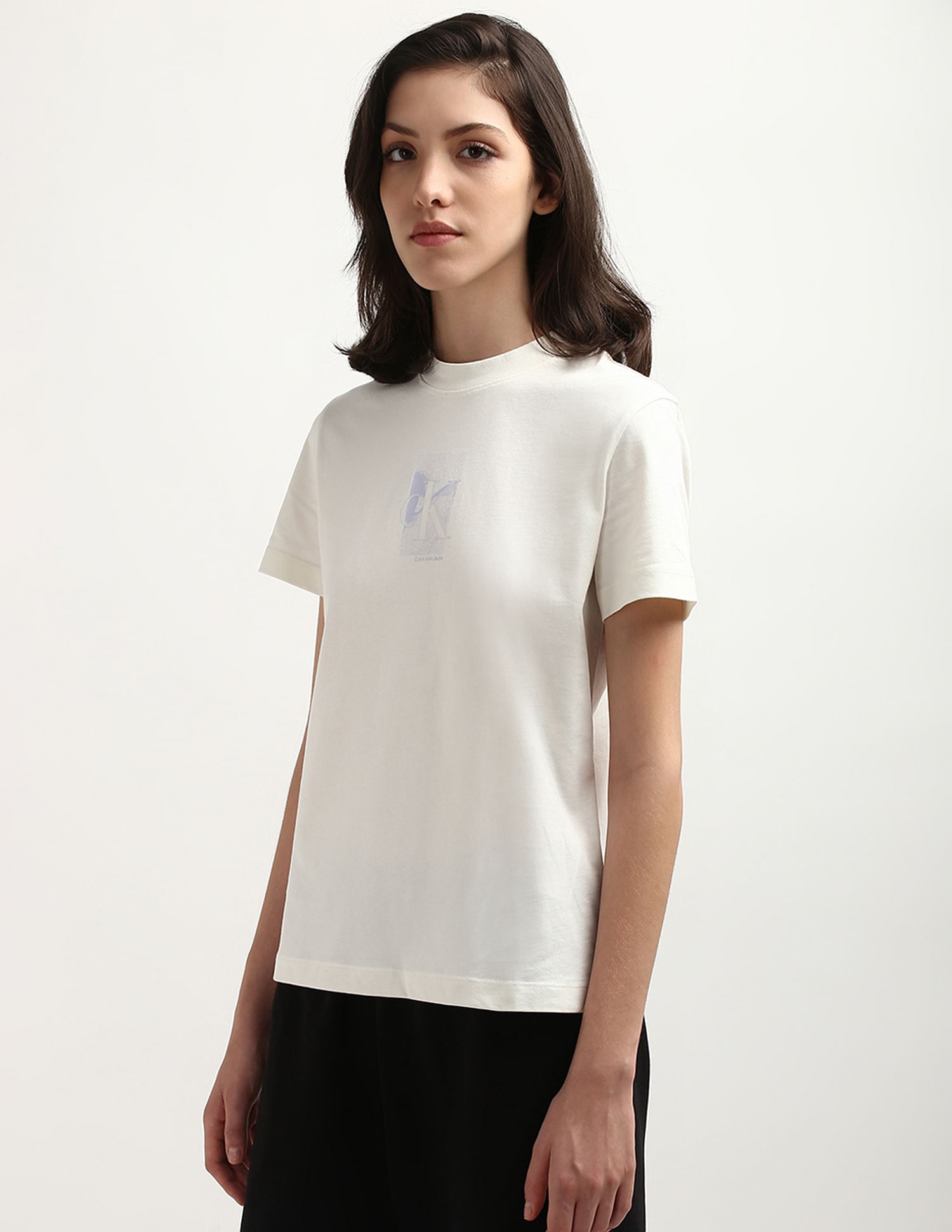 Calvin Klein Sustainable Diffused Logo T-Shirt