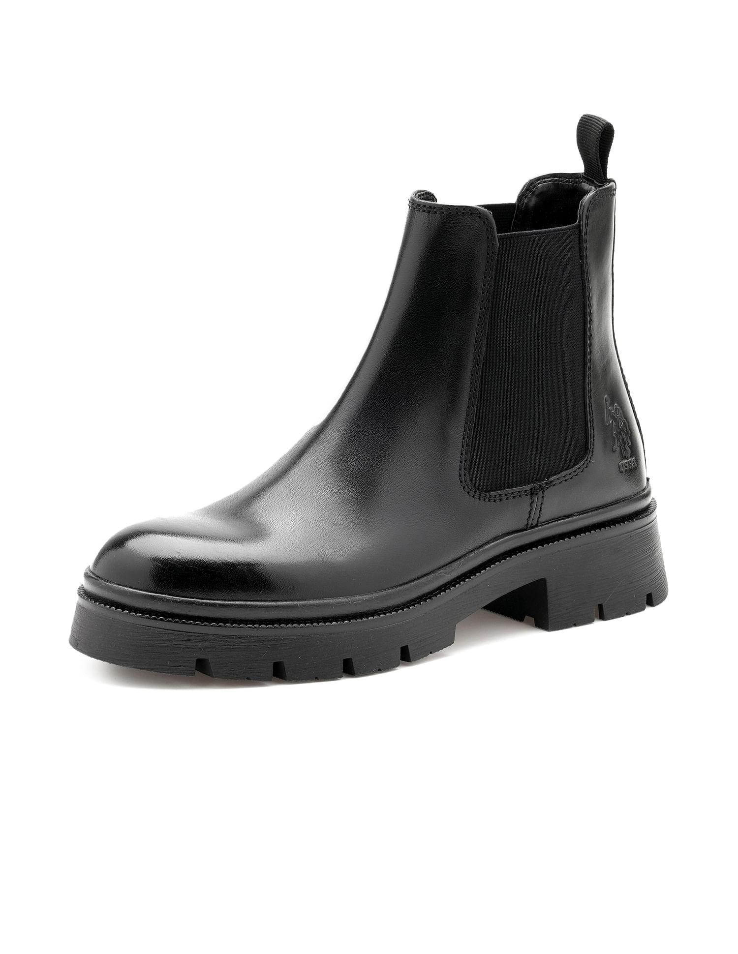 U.S. Polo Assn. Women Renata Leather Chelsea Boots