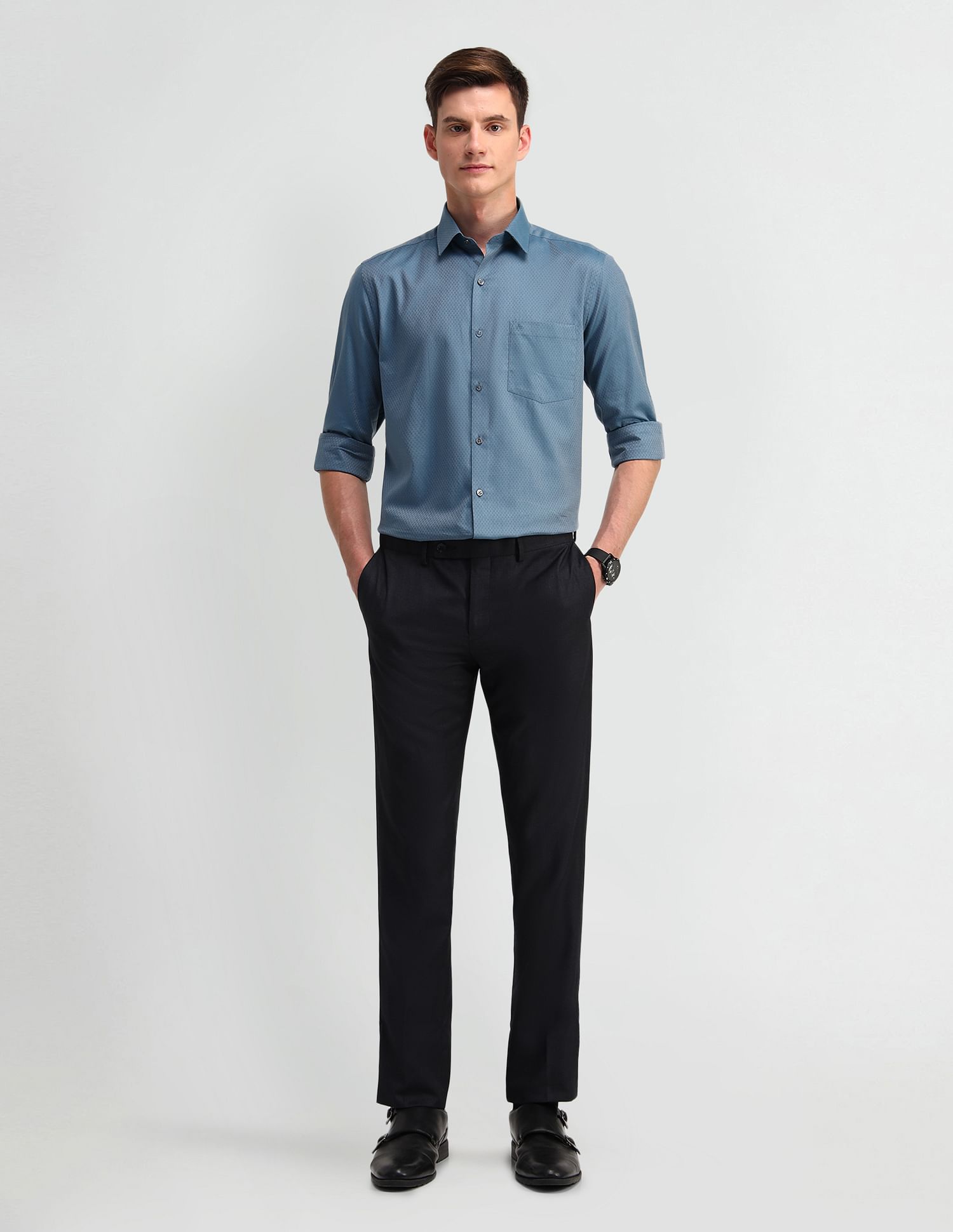 Arrow Liberty Classic Fit Cotton Shirt