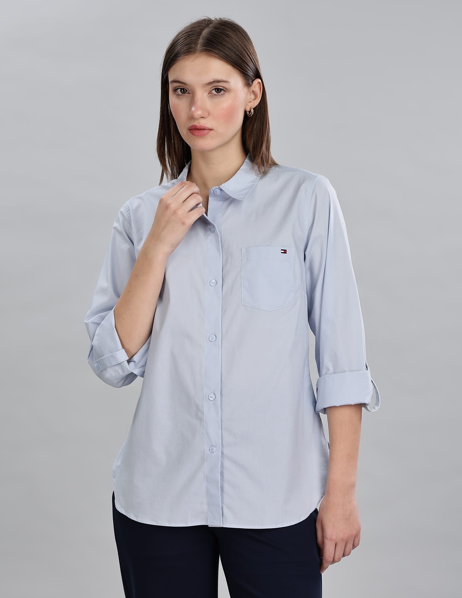 Oxford Shirt Tommy Hilfiger Women's Button Up Shirts Tommy