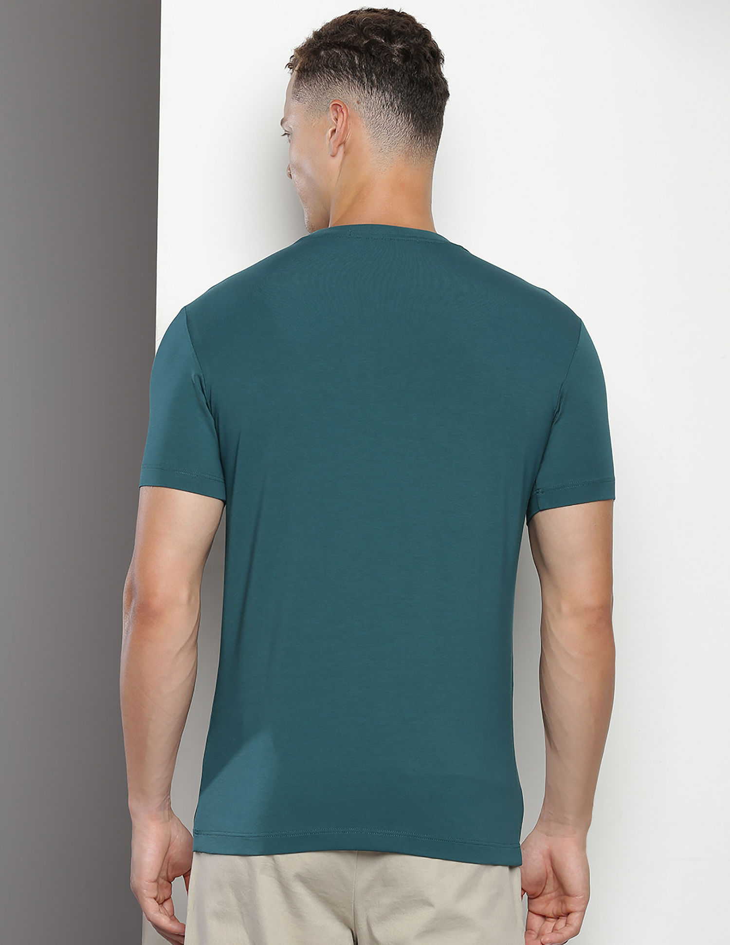 Calvin Klein Brand Print Slim Fit T-Shirt