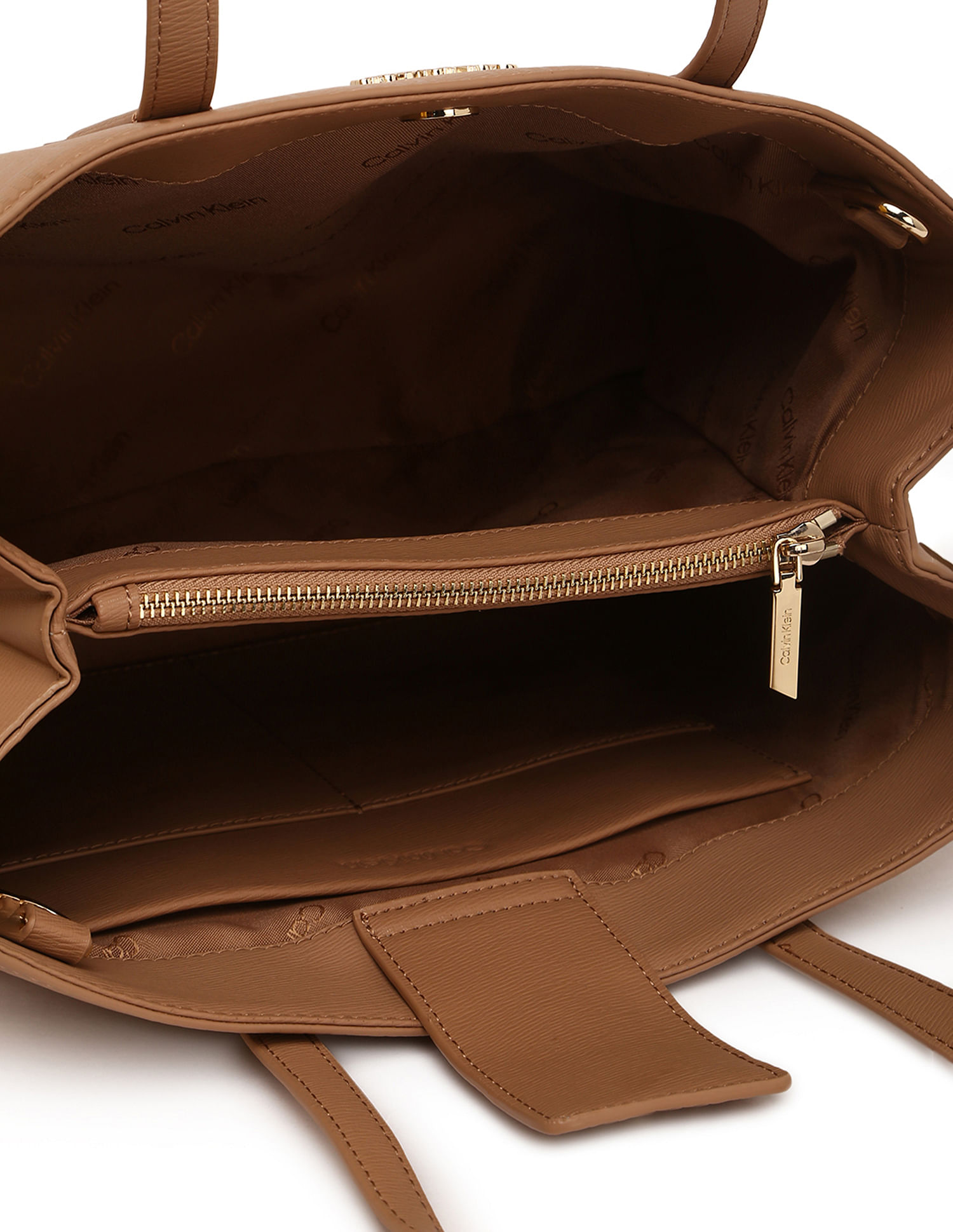 Calvin Klein | RE-LOCK DBL CROSSBODY EMB MONO | Café Au Lait | House of  Fraser