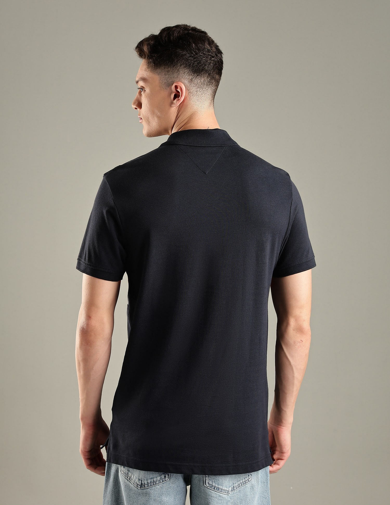 Tommy Hilfiger Colorblock Regular-Fit Cotton Polo Shirt