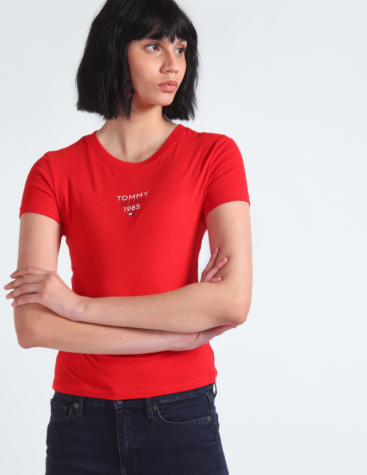 Buy Tommy Hilfiger Slim Fit Essential Logo T-Shirt