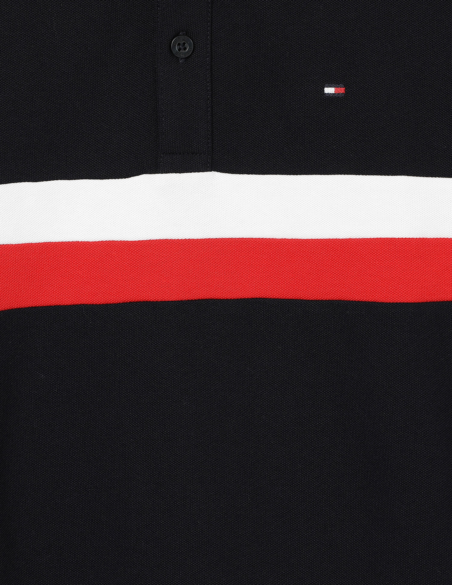 Tommy Hilfiger Kids Boys Corporate Colour Block Polo Shirt