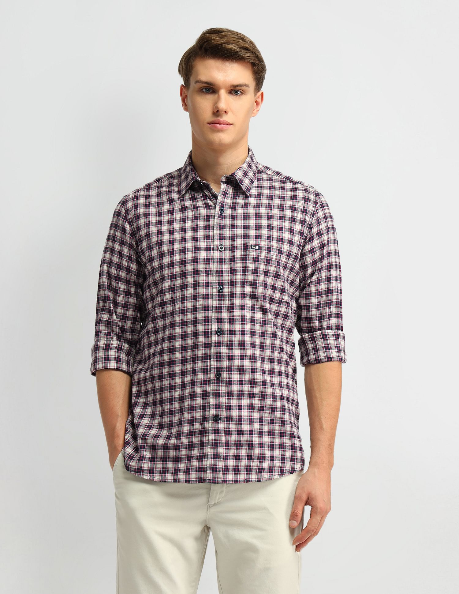Arrow Sport Slim Fit Cotton Shirt