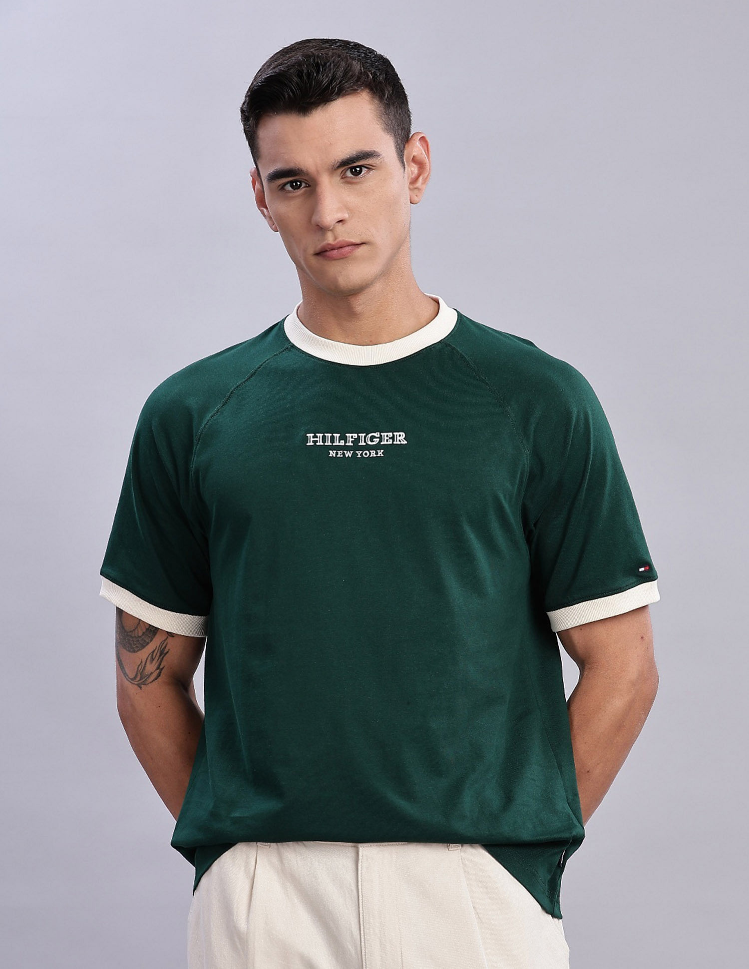 Tommy Hilfiger Printed Regular-Fit Cotton T-Shirt