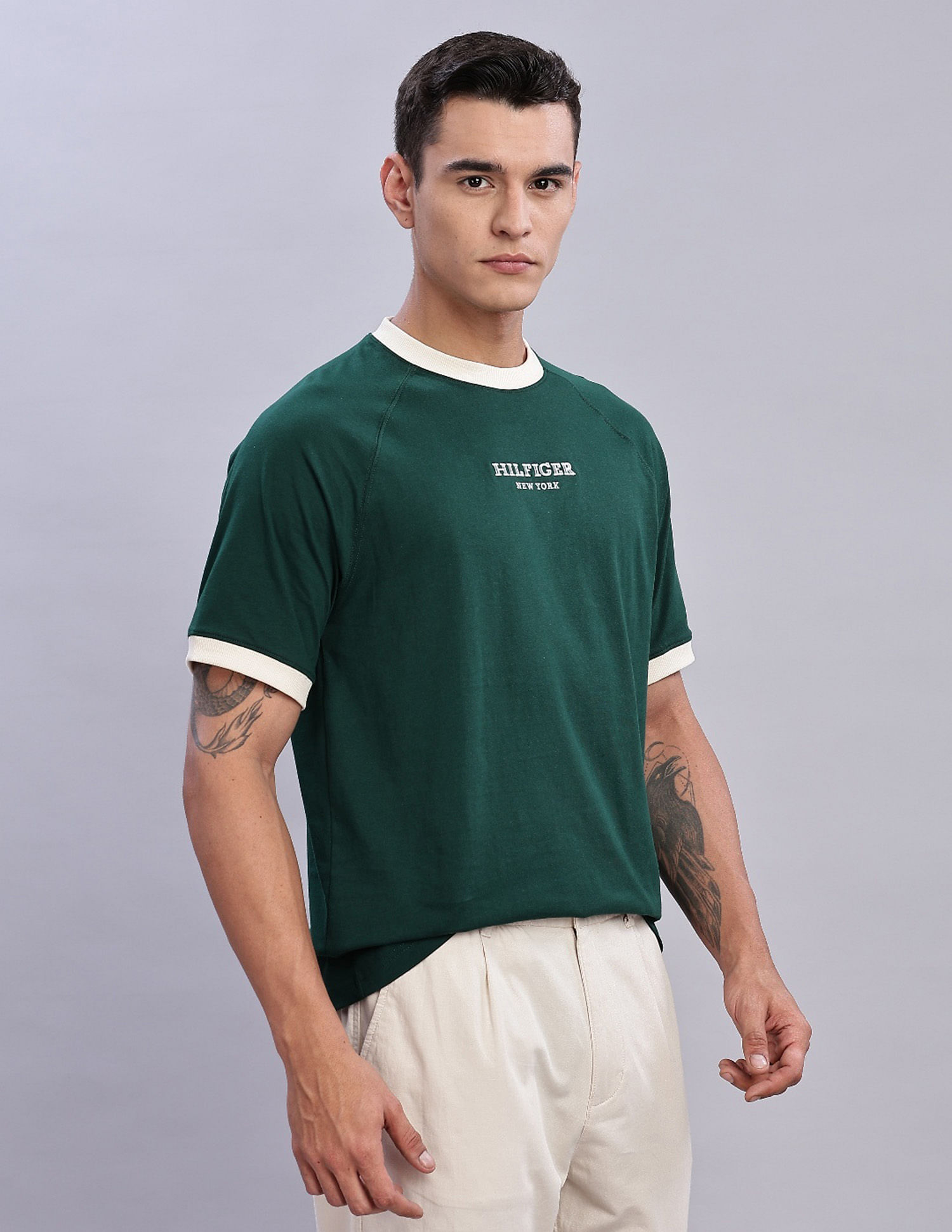Tommy Hilfiger Printed Regular-Fit Cotton T-Shirt
