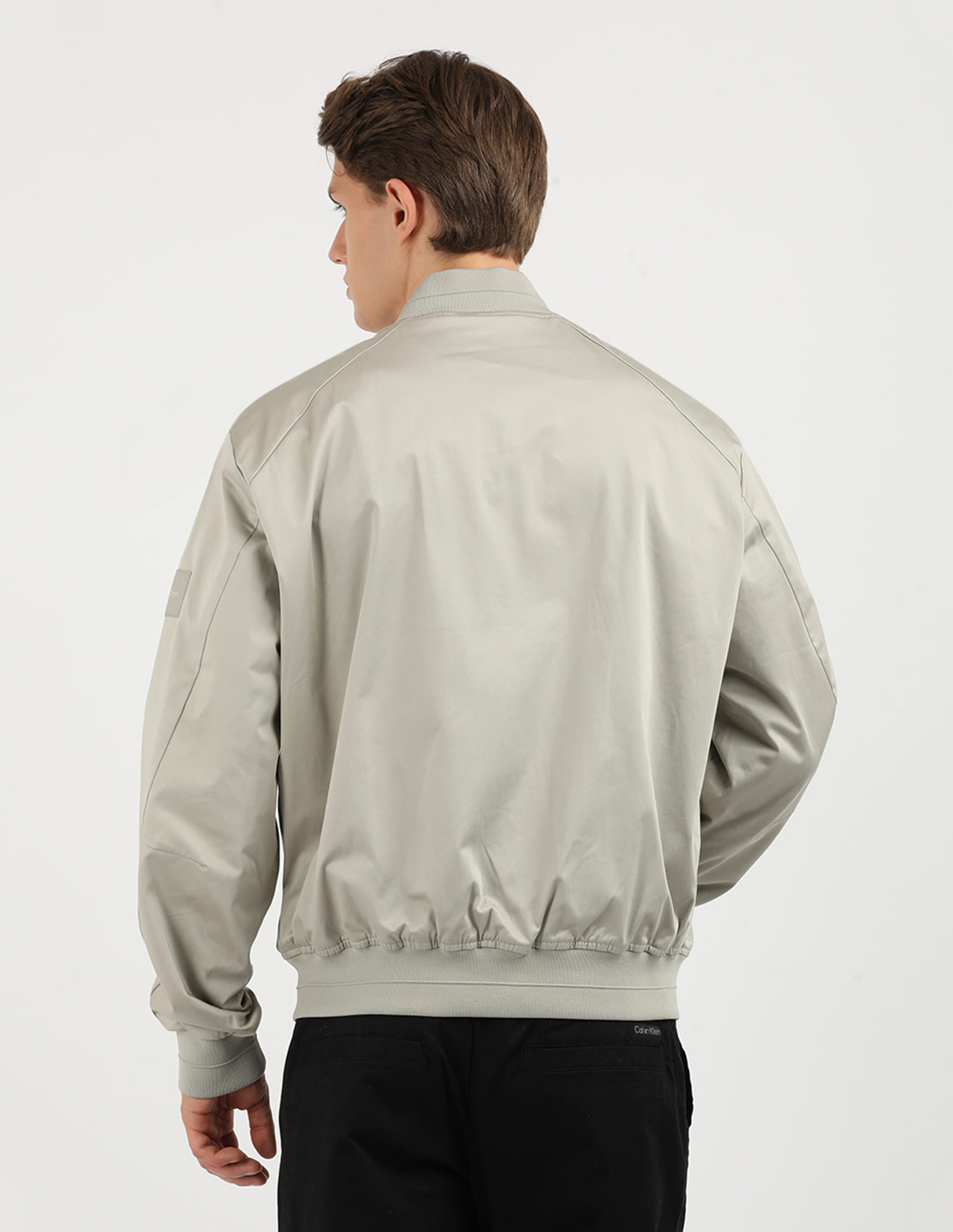 Buy Calvin Klein Jeans Sateen Stretch Hero Bomber Jacket