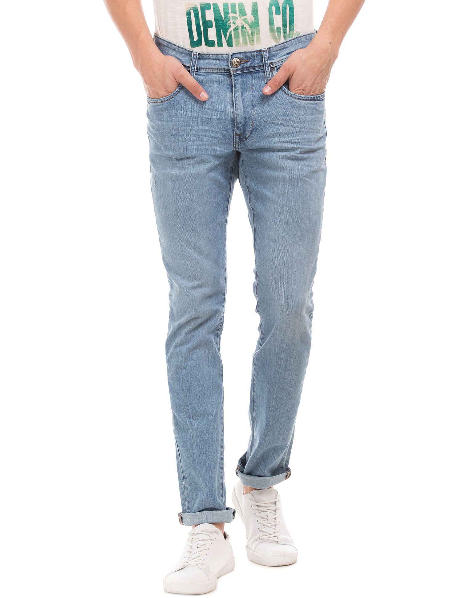 U.S. Polo Assn. Men Casual Wear Solid  Jean