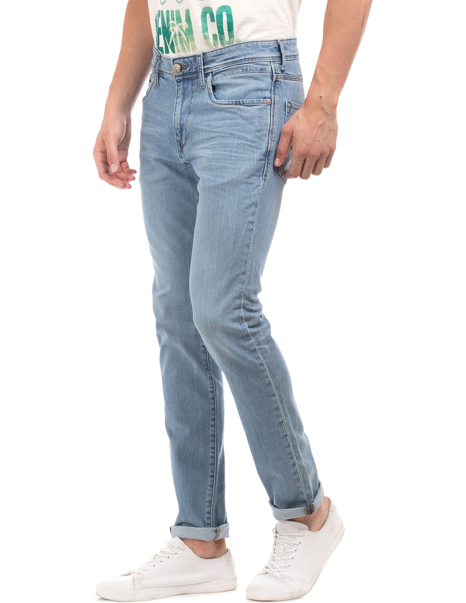 U.S. Polo Assn. Men Casual Wear Solid  Jean